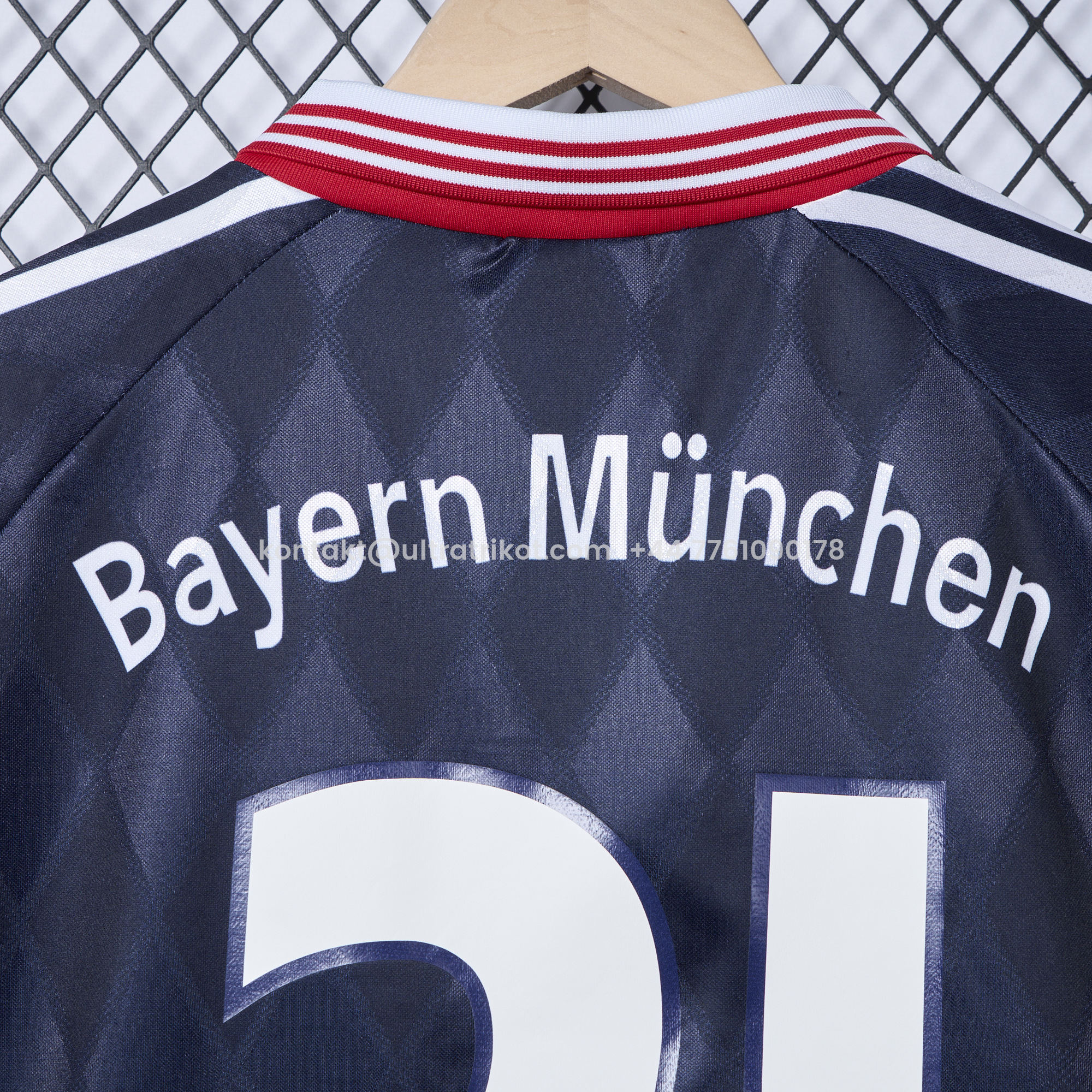 UltraTrikot-Retro Bayern Munich 1997-99 Home Stadium Jersey