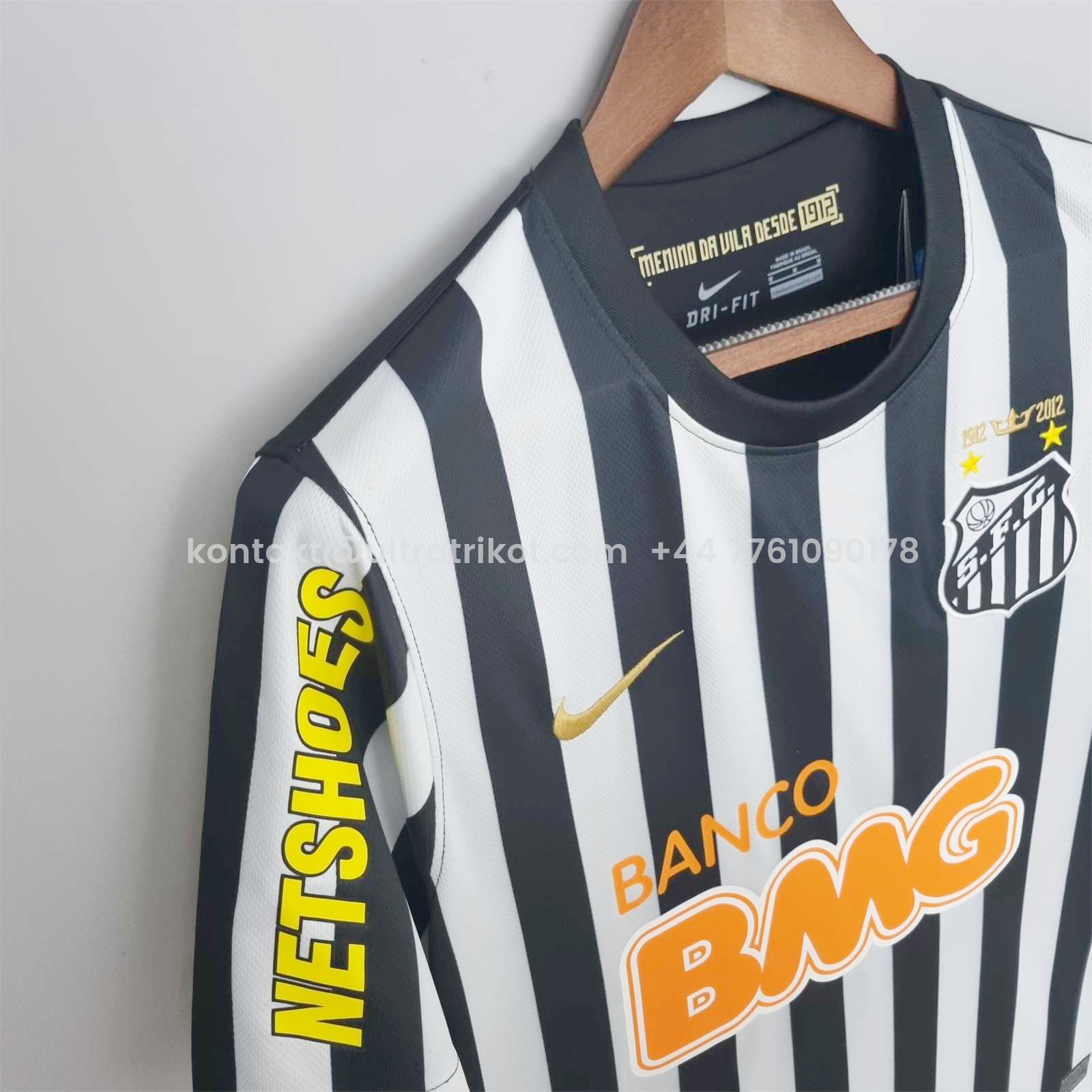 UltraTrikot-Retro Santos 2012 Away Stadium Jersey