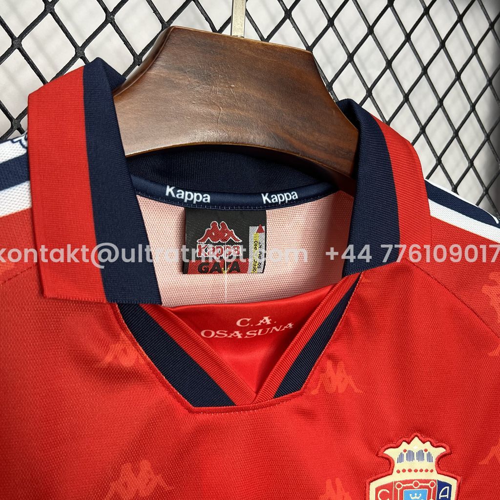 UltraTrikot-Retro Osasuna 1996-97 Home Jersey