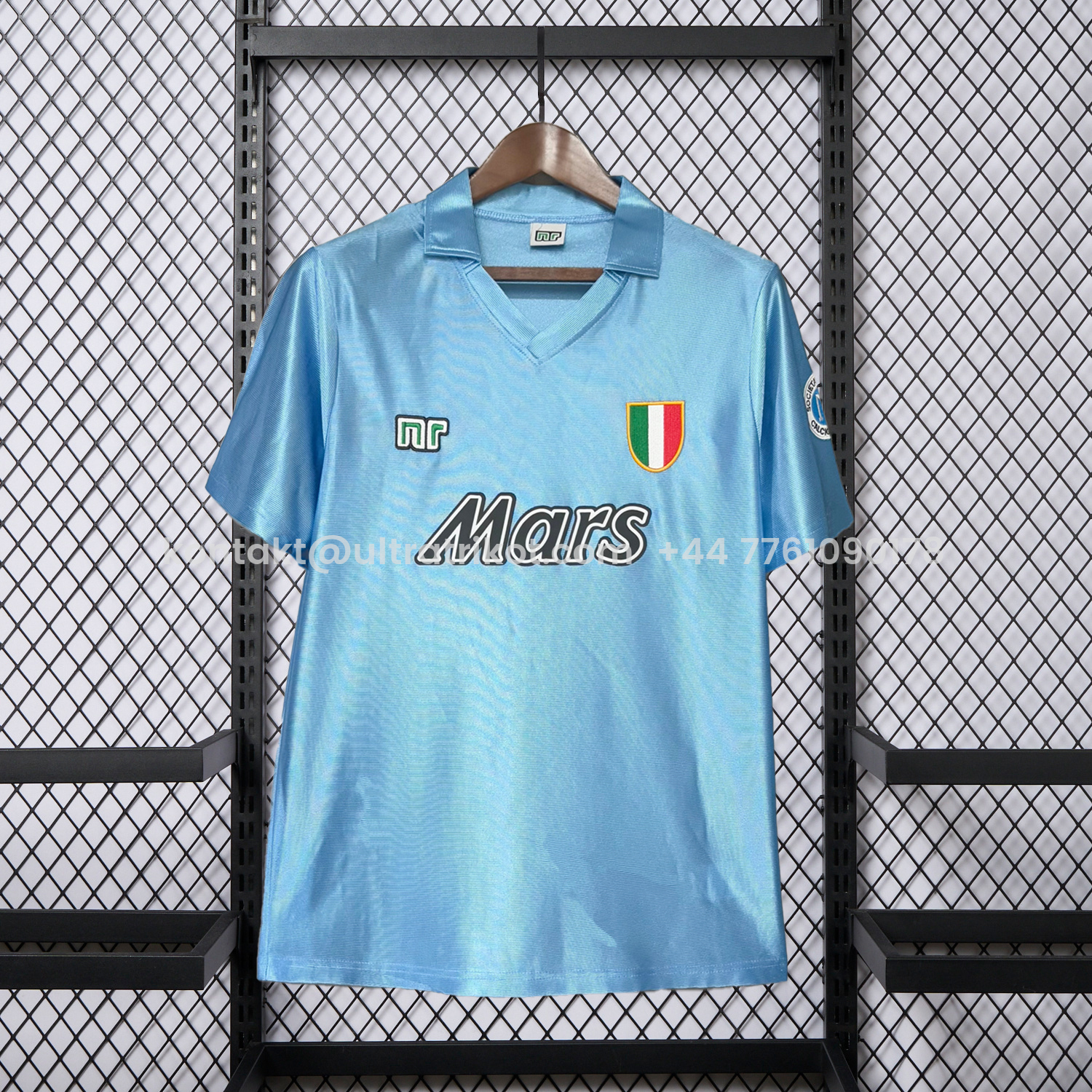 UltraTrikot-Retro Napoli 1990-91 Home Blue Jersey