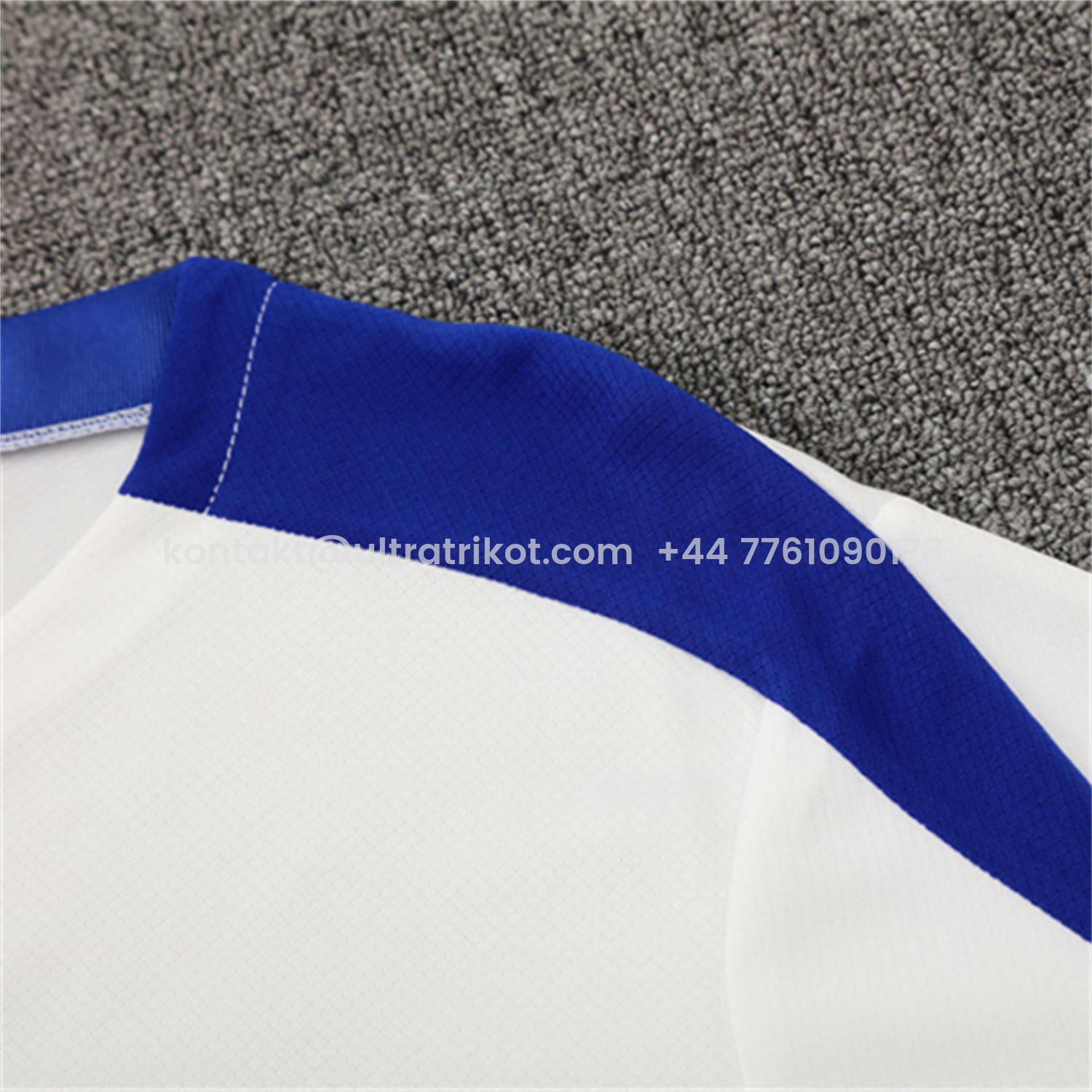 UltraTrikot-Paris Saint-Germain PSG 25-26 Short-Sleeve Training Set - White Top & Black Shorts