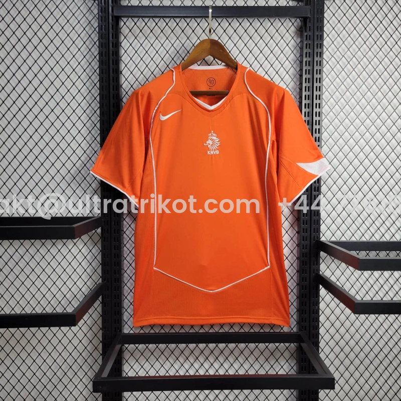 UltraTrikot-Retro Netherlands 2004 Home Stadium Jersey