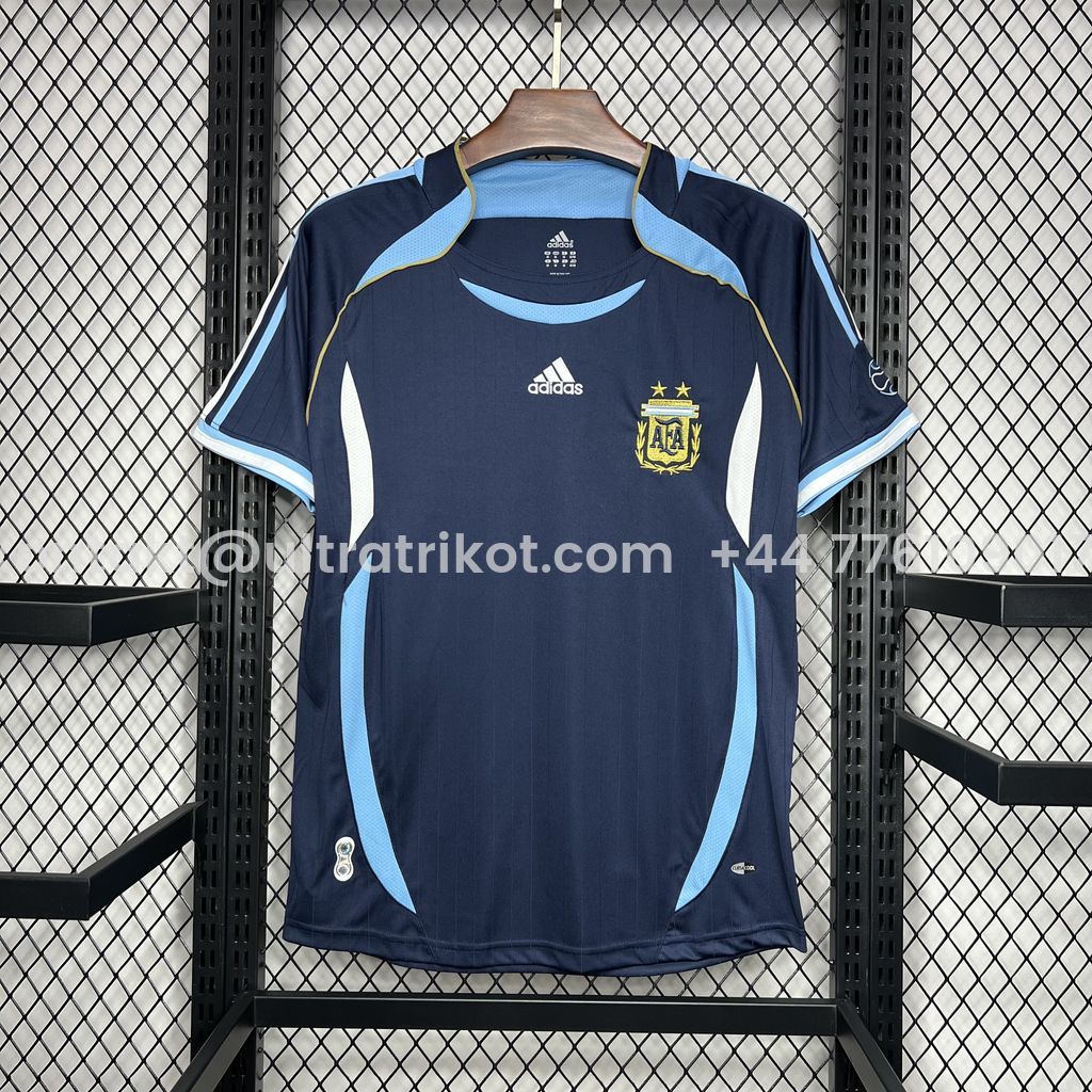UltraTrikot-Retro Argentina 2006 Away Stadium Jersey