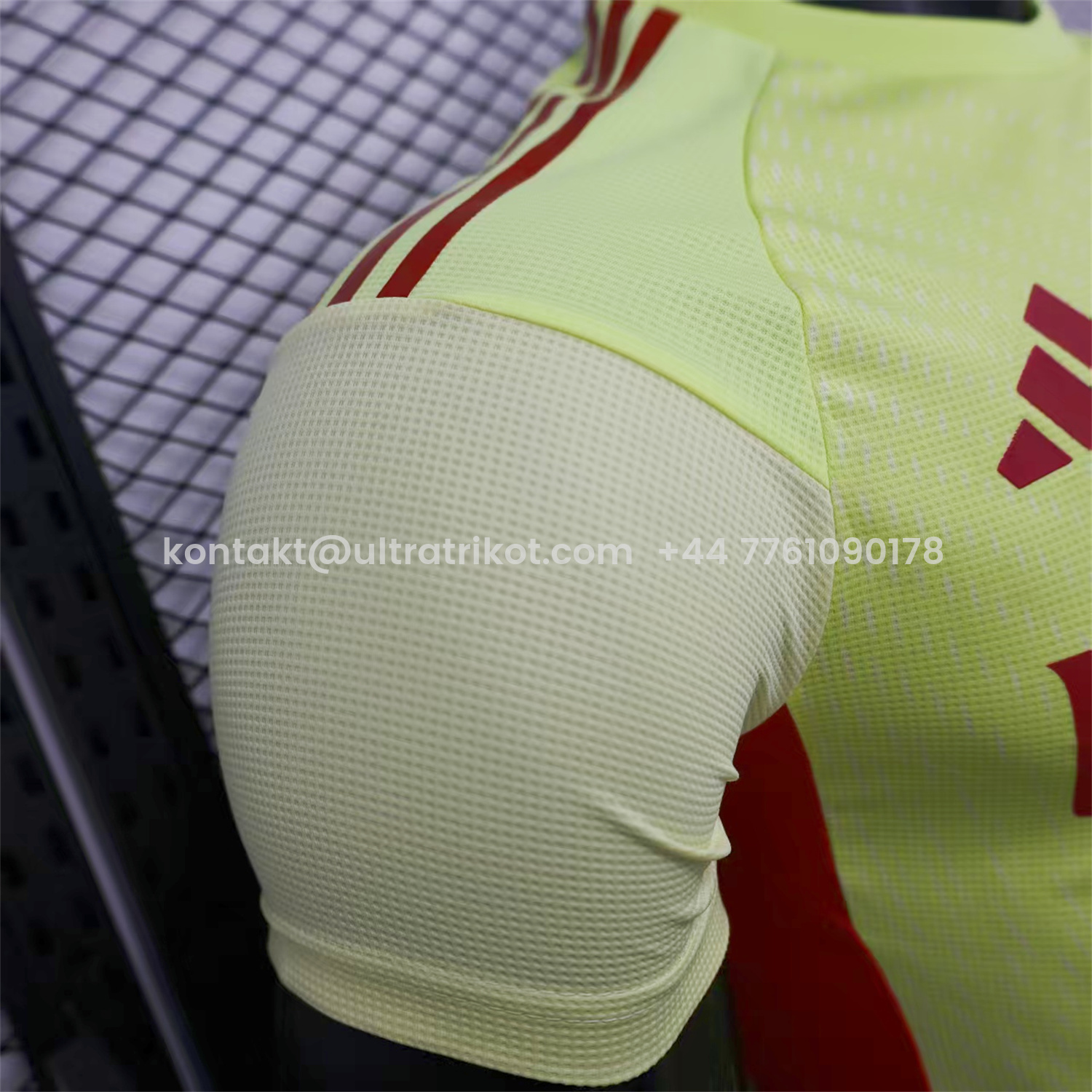 UltraTrikot-Arsenal 25-26 Light Yellow Goalkeeper Jersey - Player Version