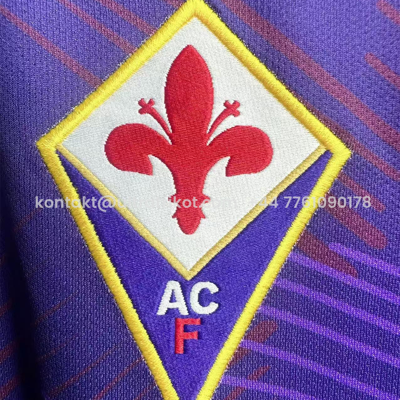 UltraTrikot-Retro Fiorentina 1992-93 Home Long Sleeve Jersey