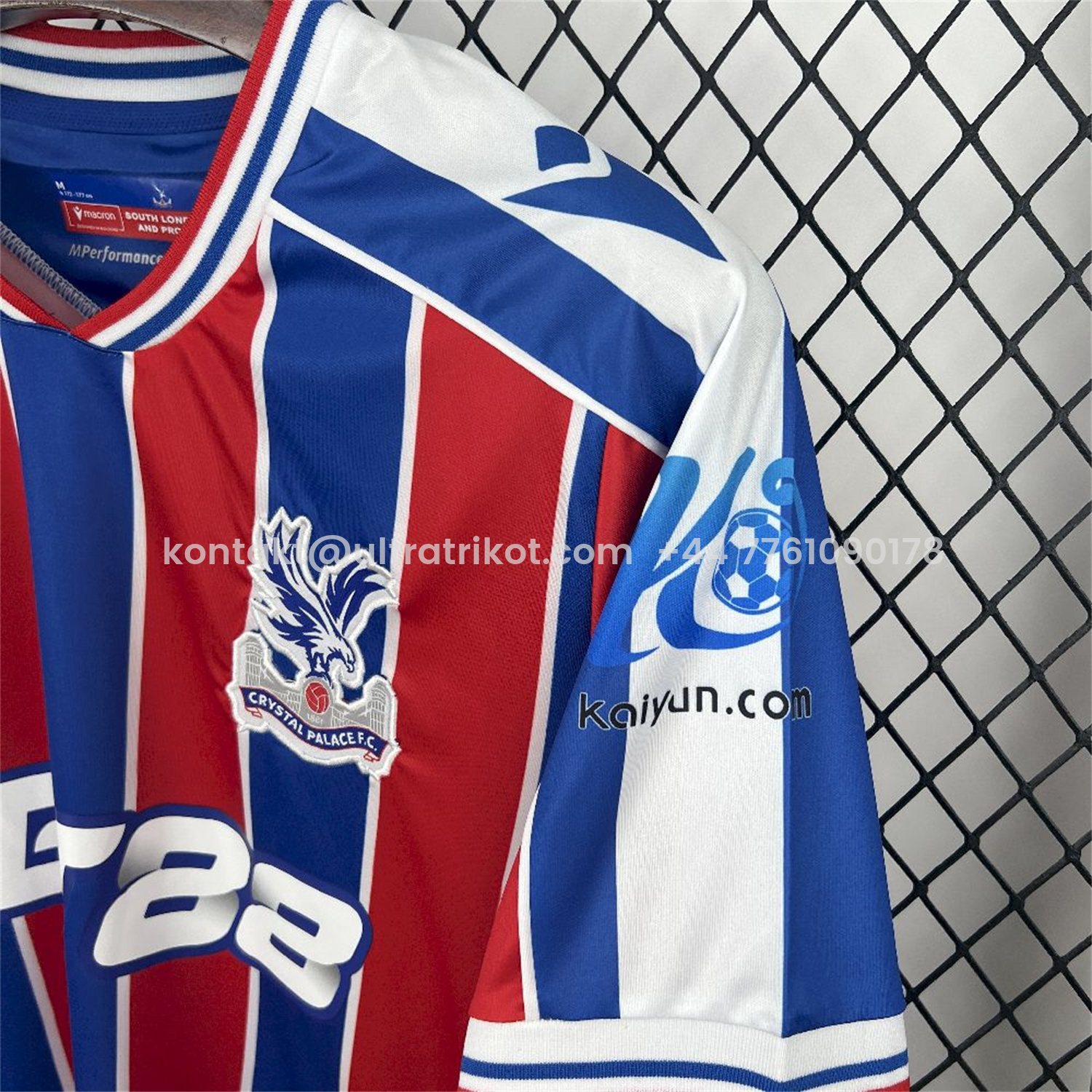 UltraTrikot-Crystal Palace 25-26 Home Jersey - Fans Version