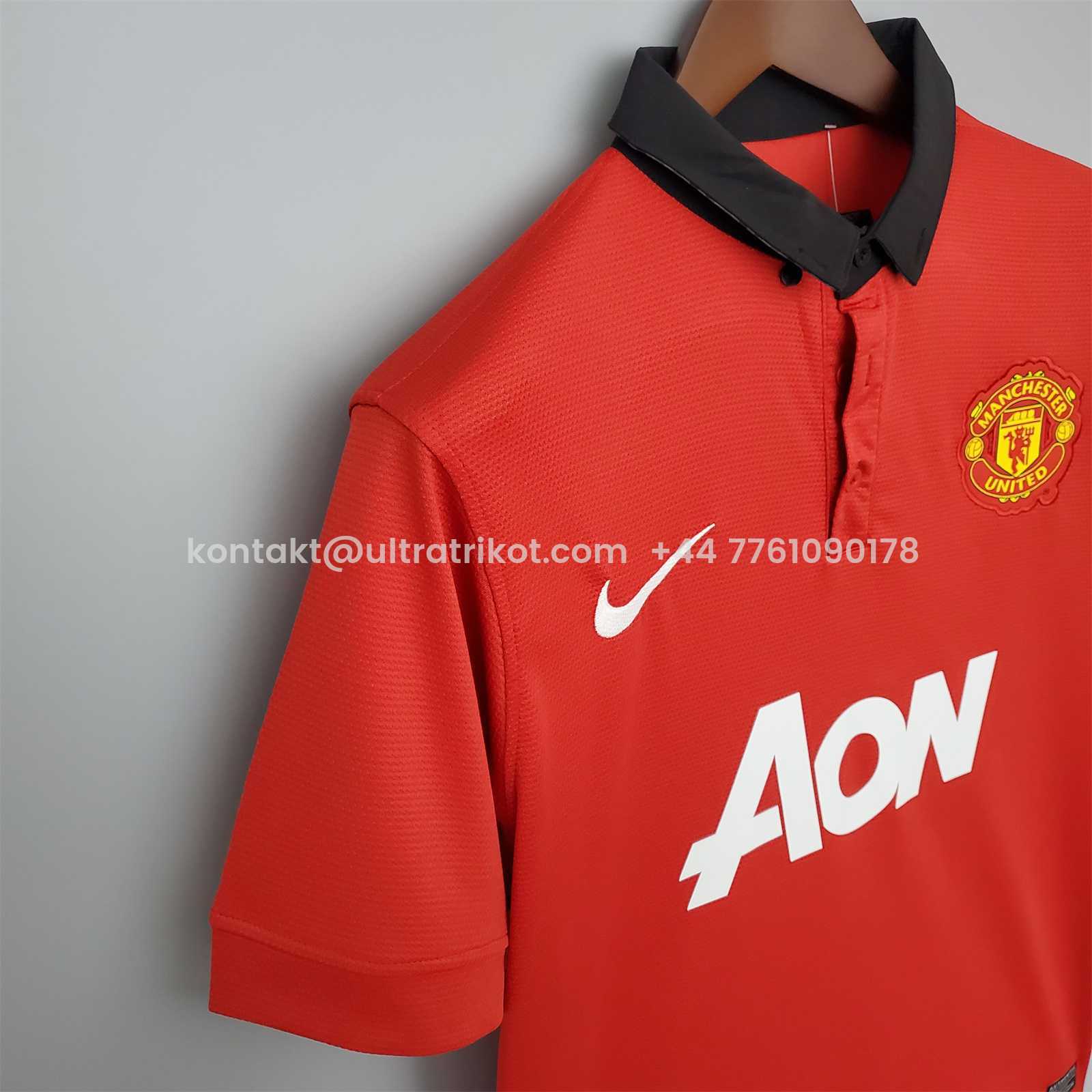 UltraTrikot-Retro Manchester United 13-14 Home Stadium Jersey