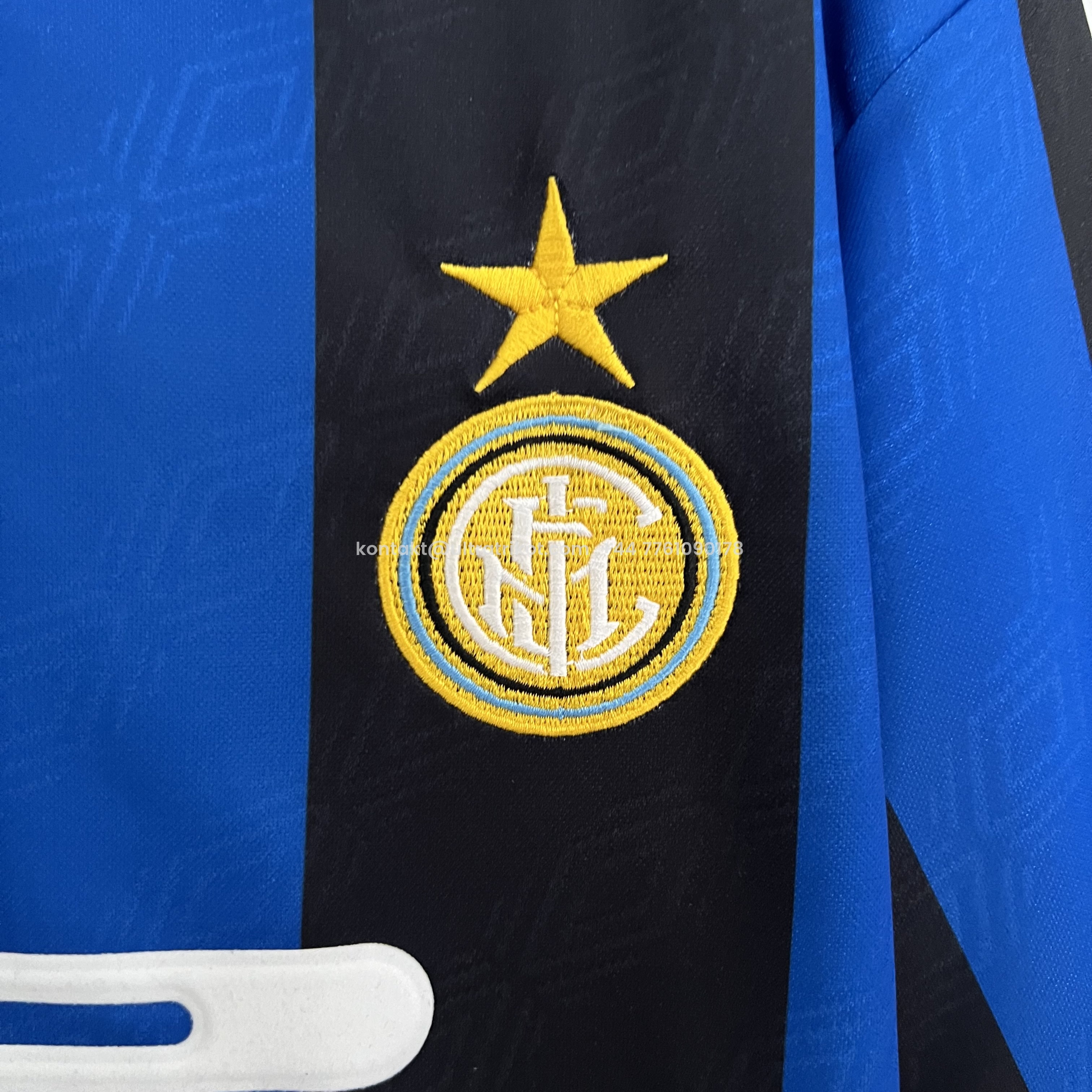 UltraTrikot-Retro Inter Milan 1995-96 Home Stadium Jersey
