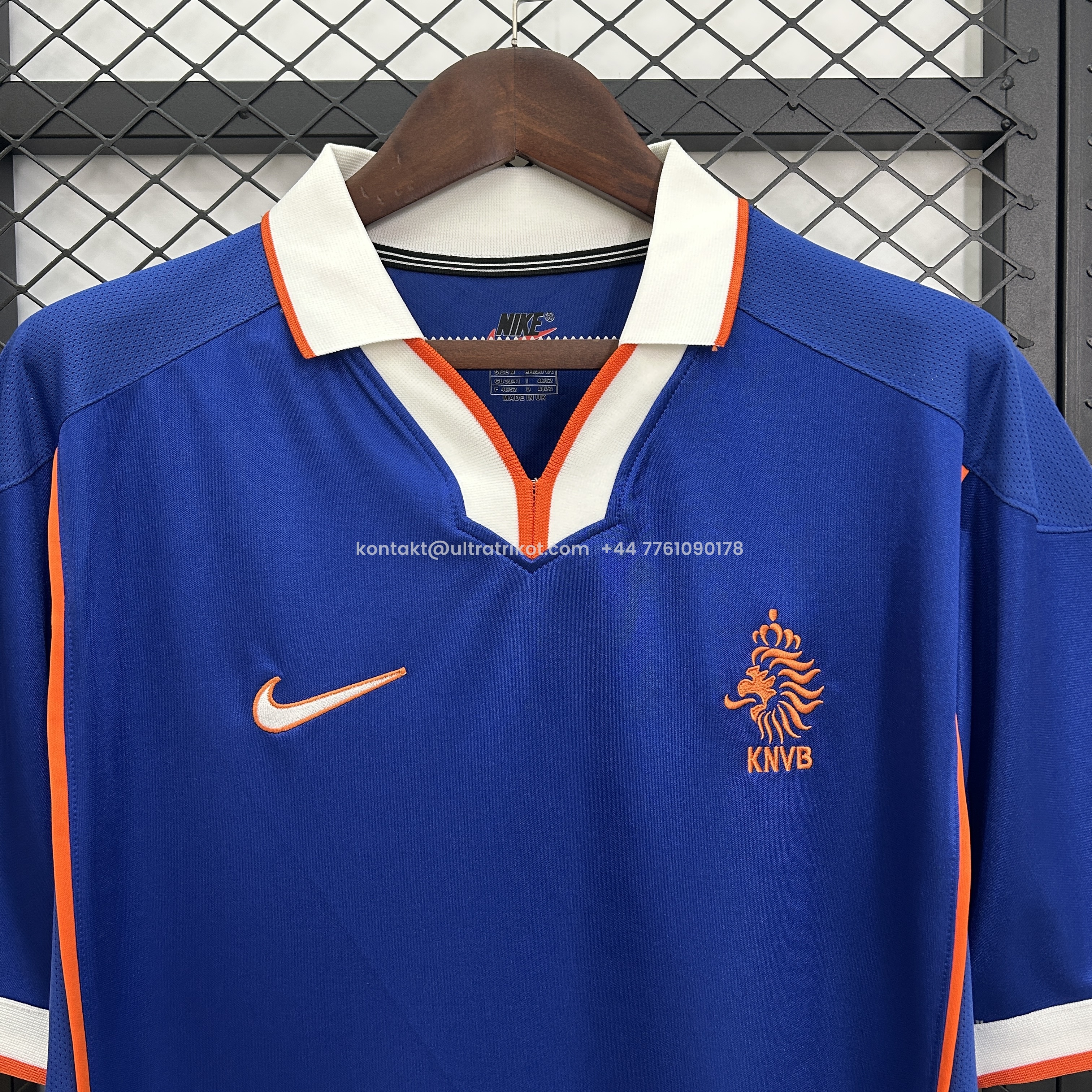 UltraTrikot-Retro Netherlands 1998 Away Jersey