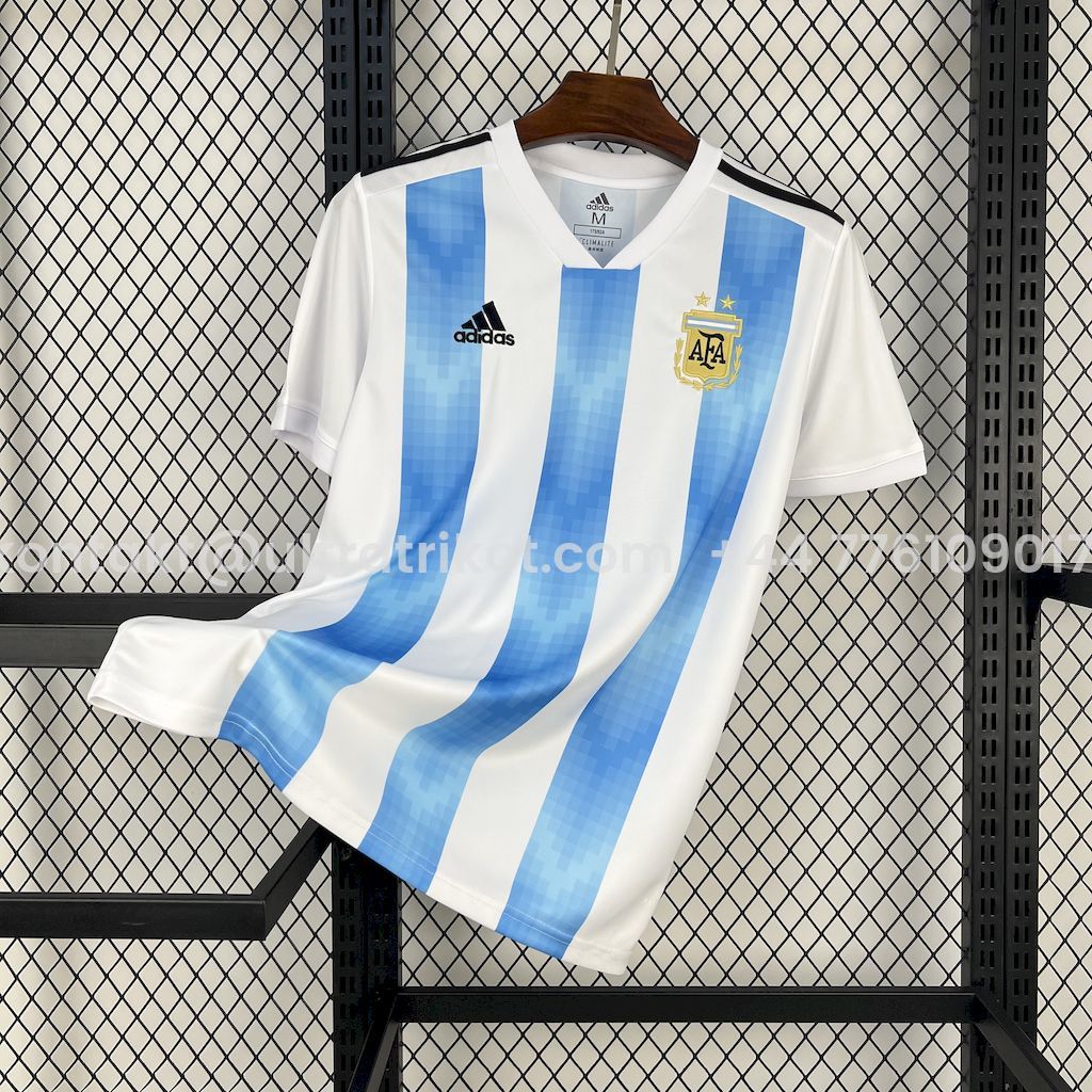 UltraTrikot-Retro Argentina 2018 Home Jersey