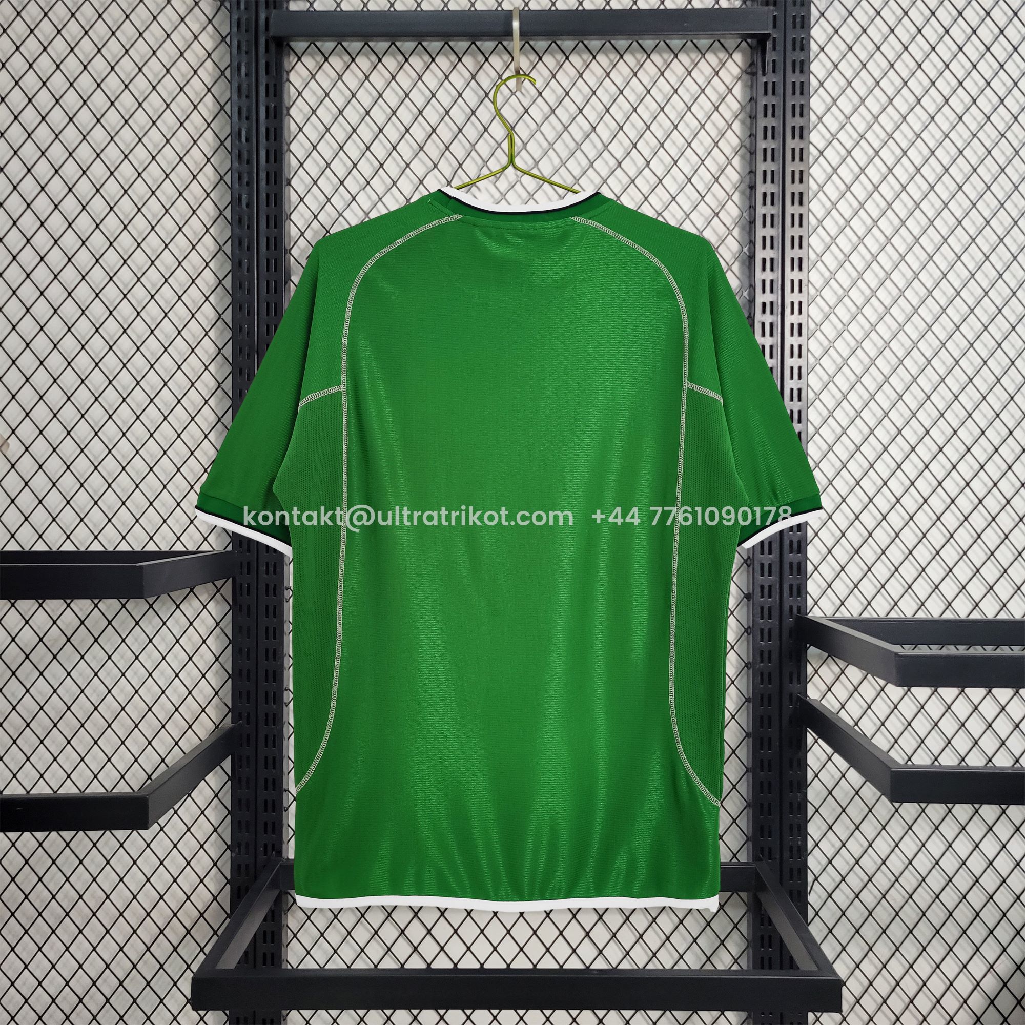 UltraTrikot-Retro Ireland 2002 Home Stadium Jersey
