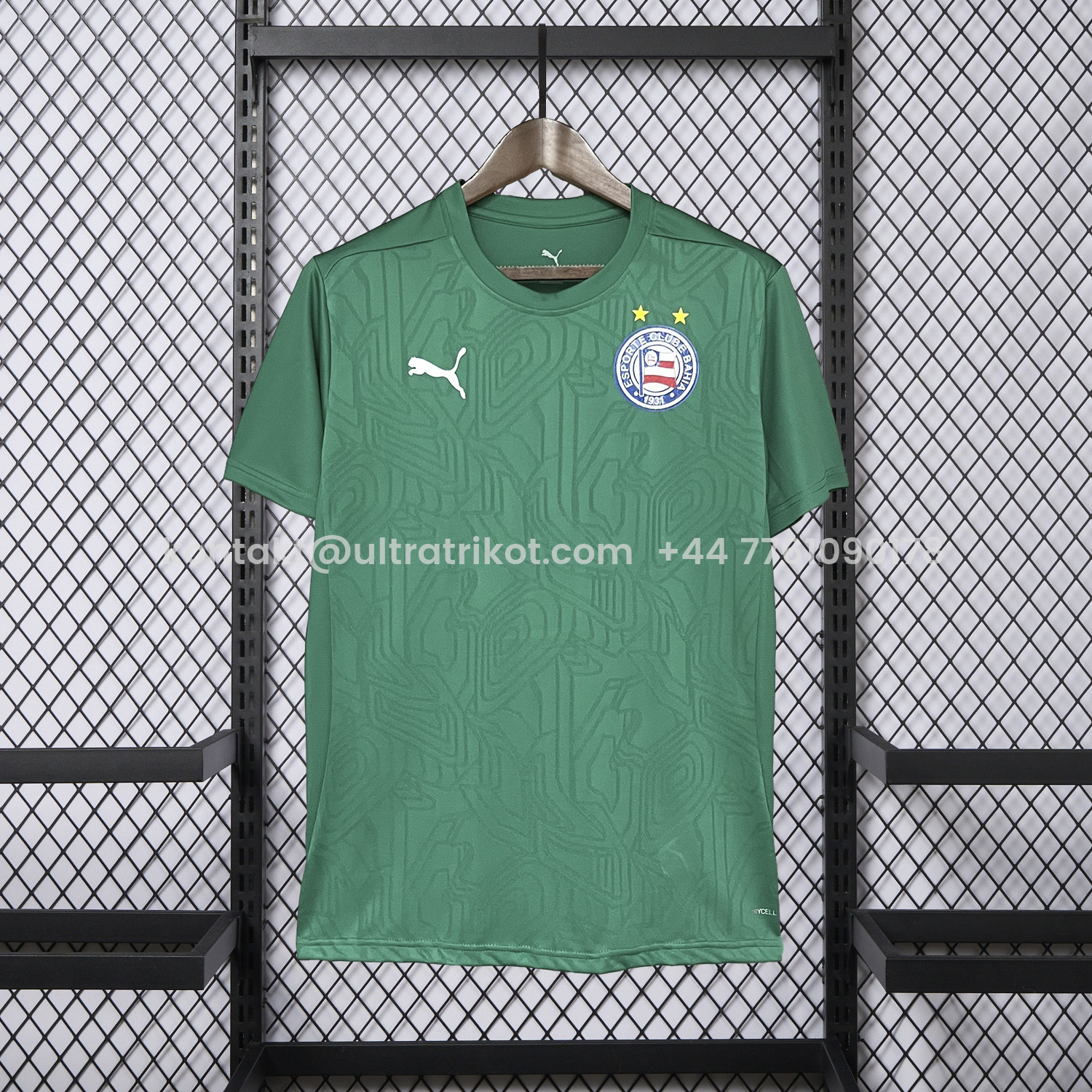 UltraTrikot-Bahia 25-26 Green Training Jersey - Fans Version