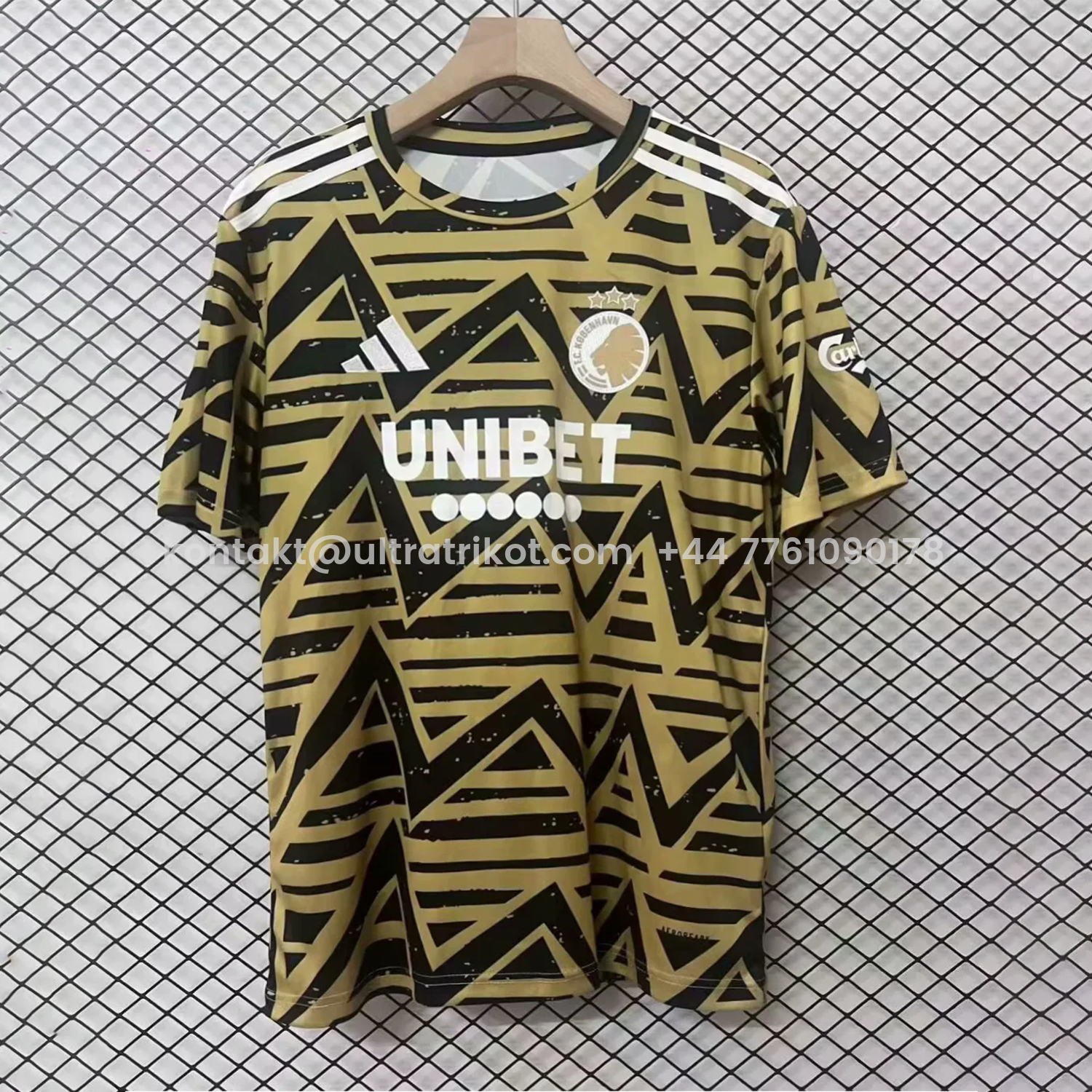 UltraTrikot-Copenhagen 24-25 Champions Goalkeeper Jersey - Fans Version