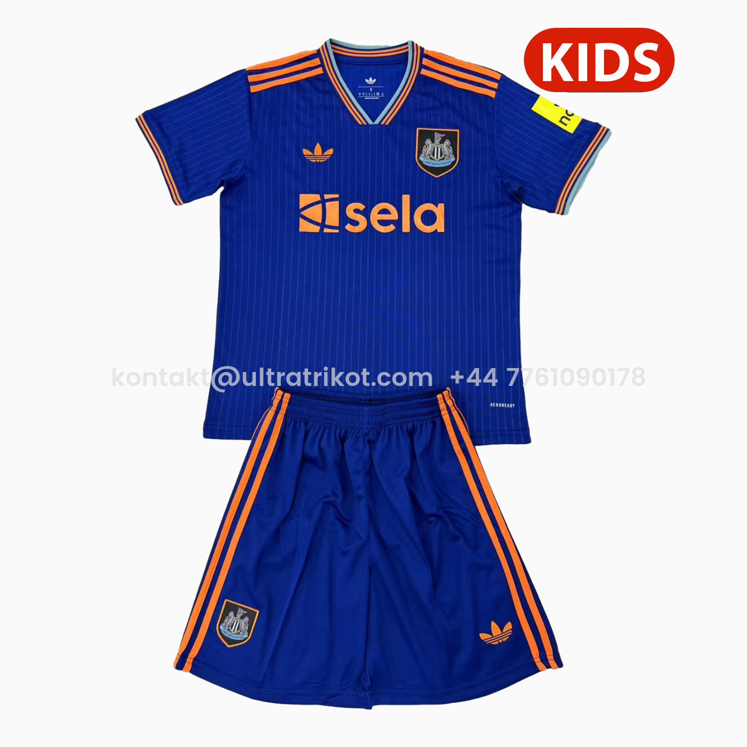 UltraTrikot-Newcastle United 25-26 Third Kids Kit