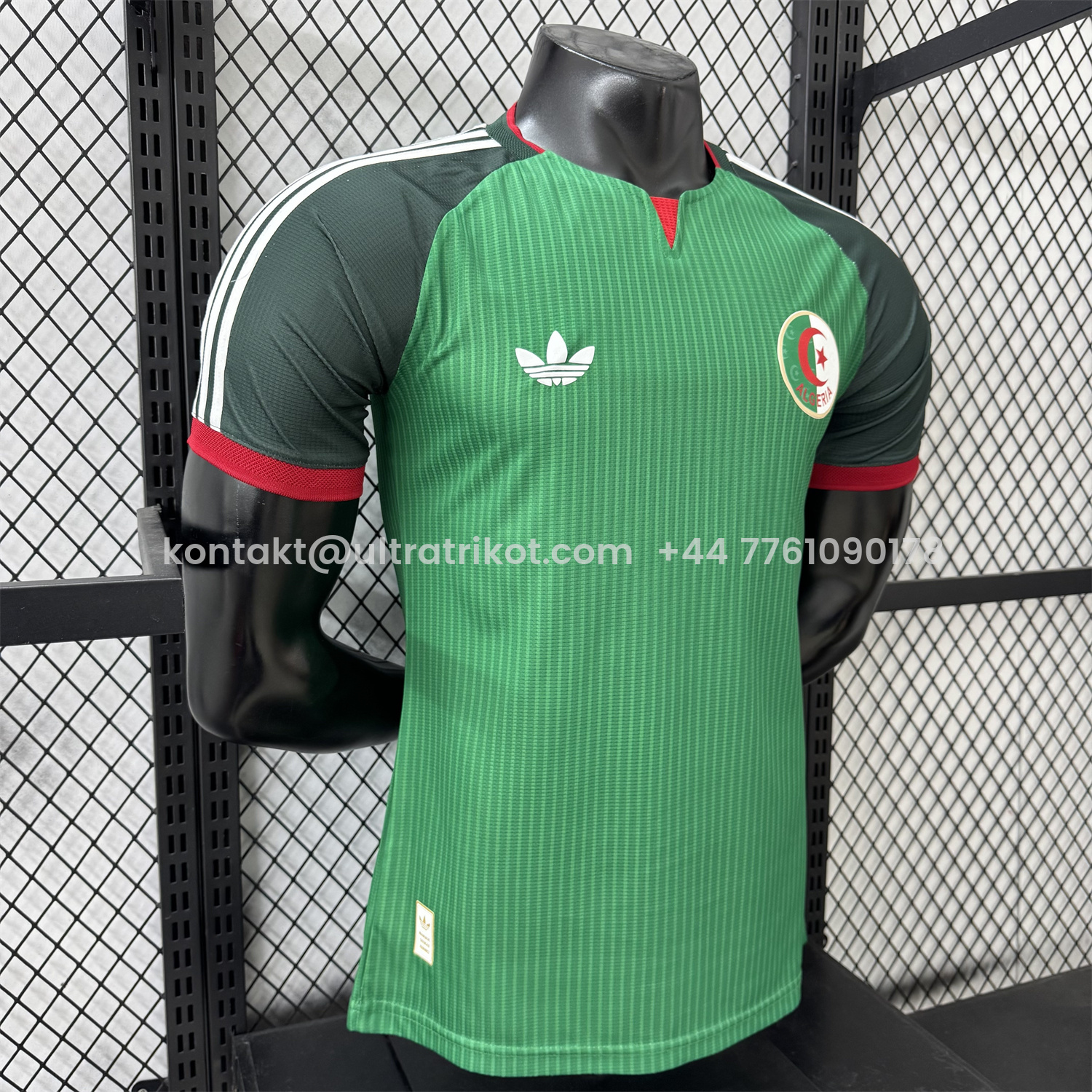 UltraTrikot-Algeria 2026 Away Green Jersey - Player Version