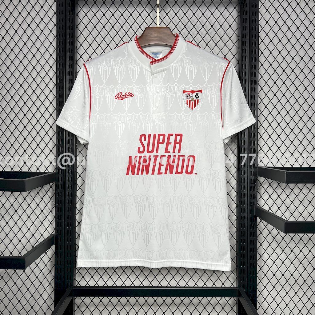 UltraTrikot-Retro Sevilla 1991-92 Home Jersey
