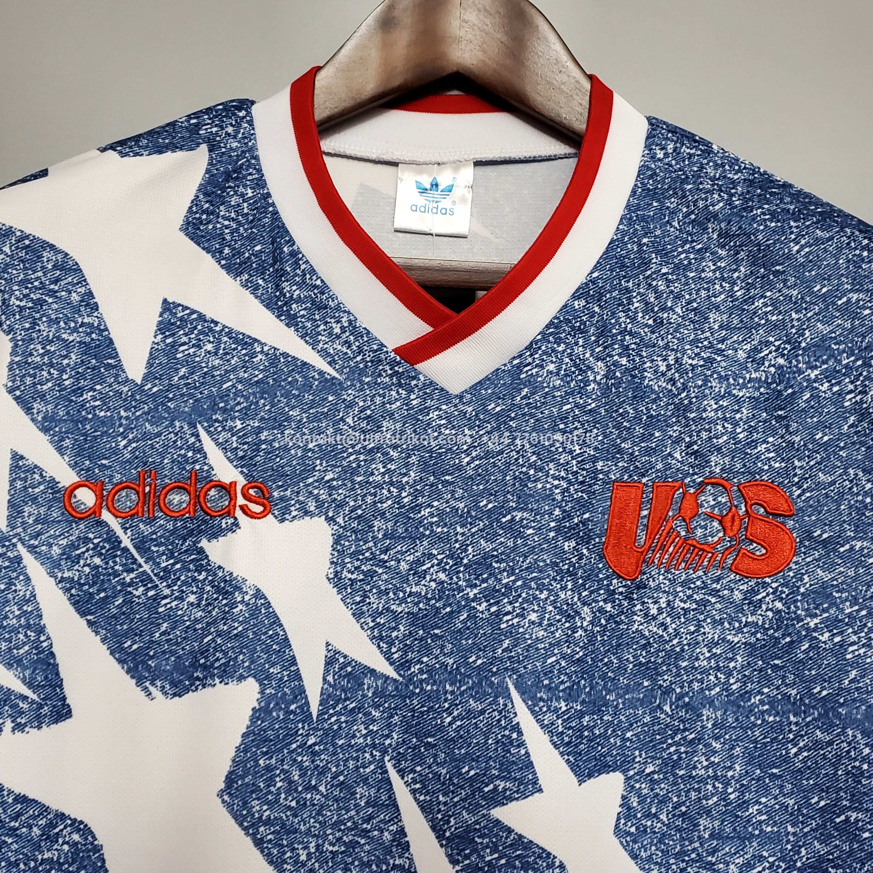 UltraTrikot-Retro United States USA 1994 Away Stadium Jersey