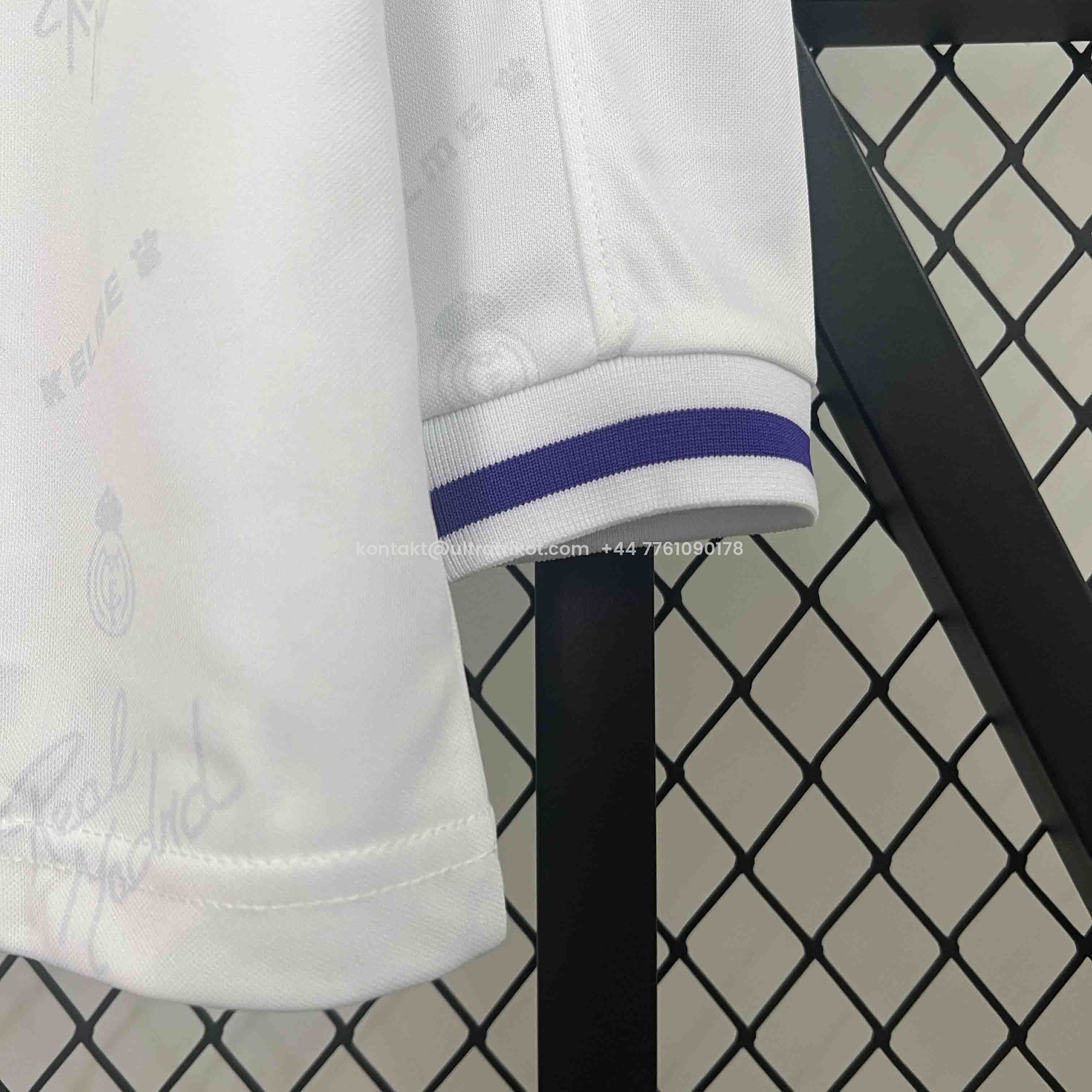 UltraTrikot-Retro Real Madrid 1994-96 Home Long Sleeve Jersey