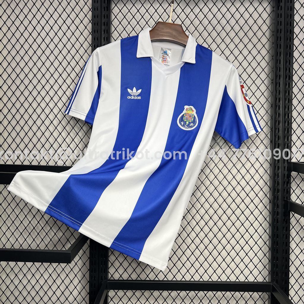 UltraTrikot-Retro Porto 1986-87 Home Jersey