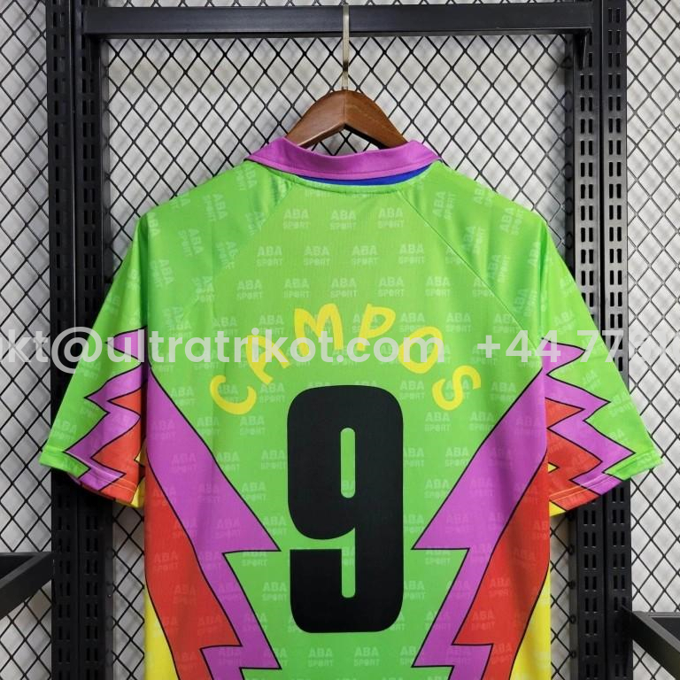 UltraTrikot-Retro Mexico 1994 Goalkeeper Green Jersey