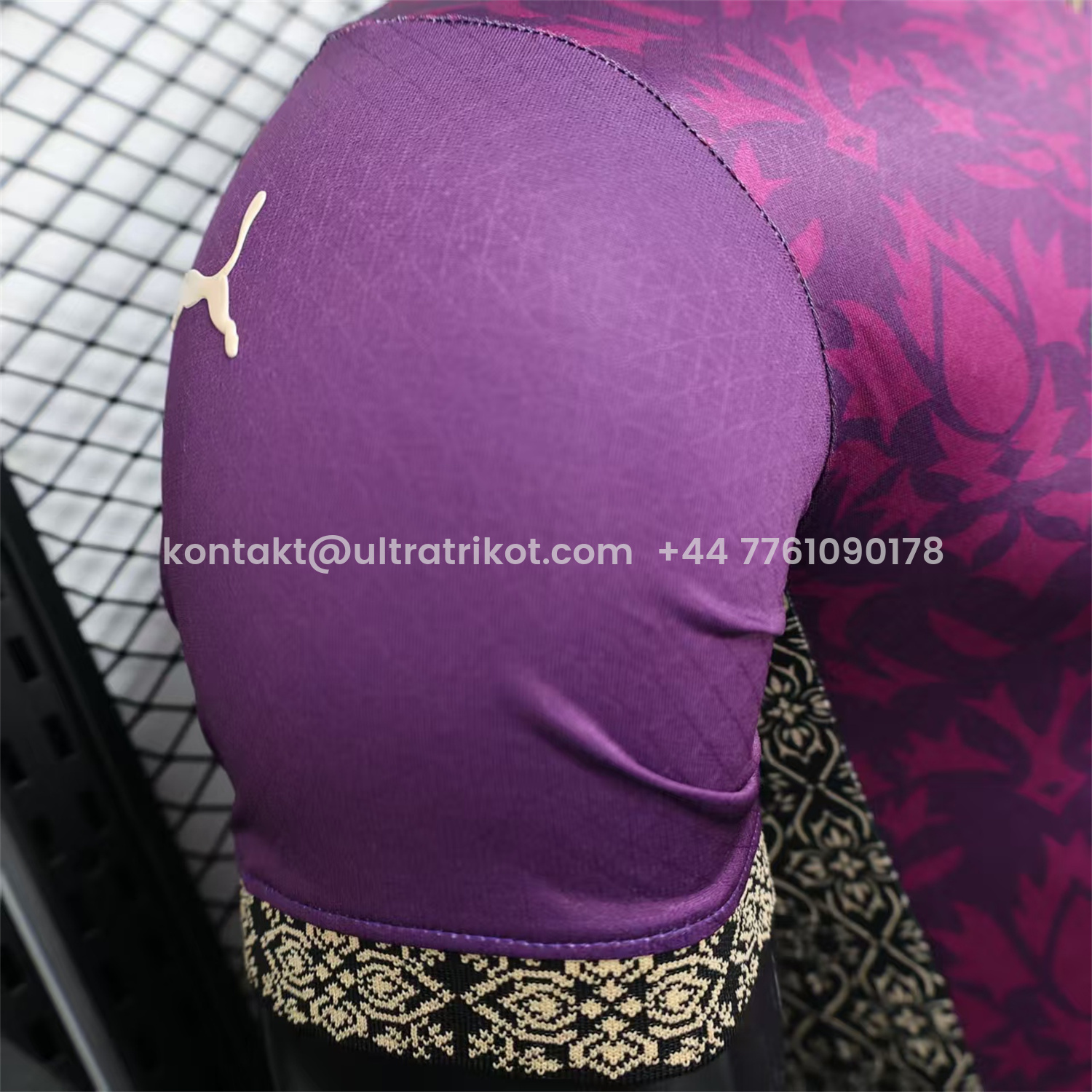 UltraTrikot-AC Milan 25-26 Team Name Advertisement Purple POLO Special Jersey - Player Version