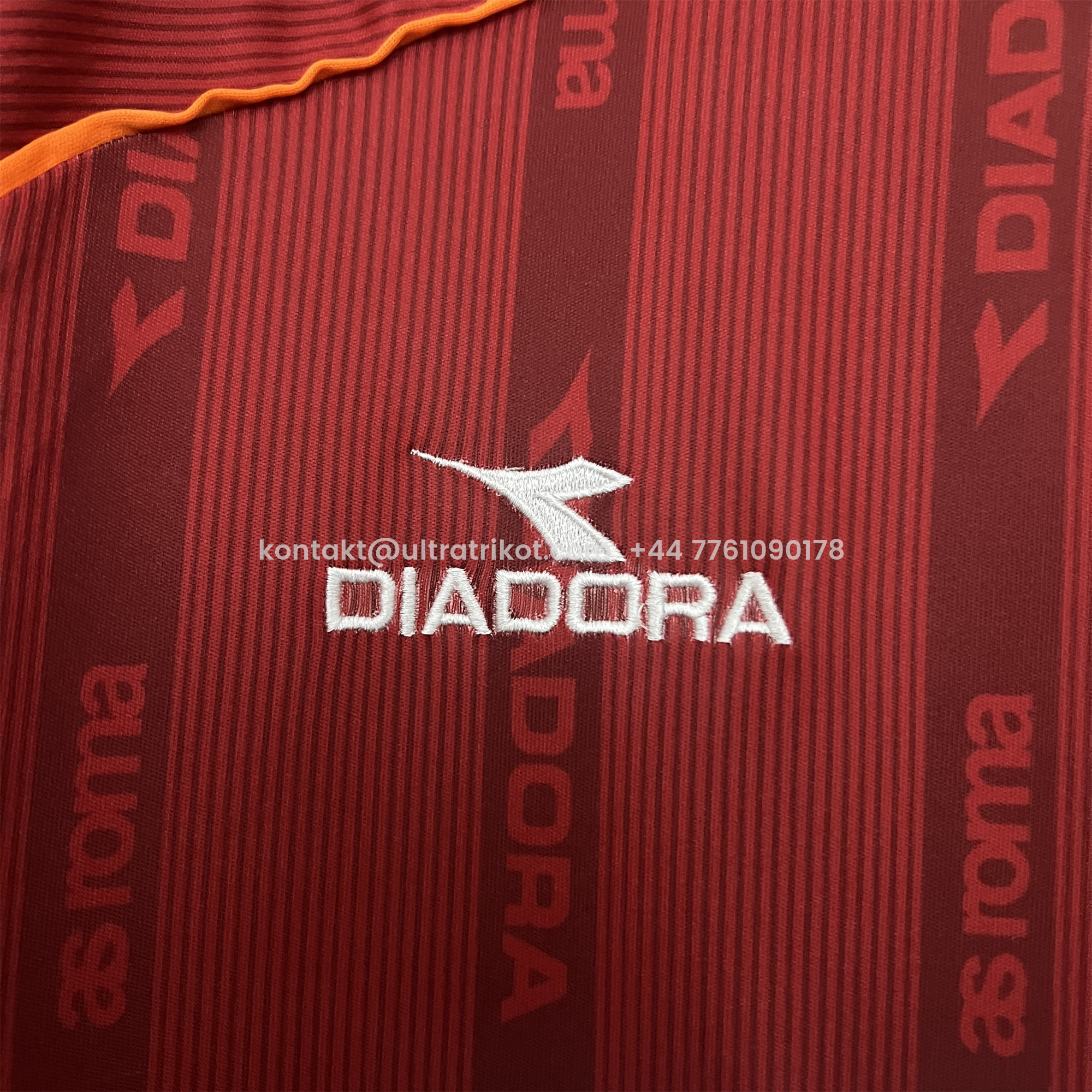 UltraTrikot-Retro Roma 1999-00 Home Jersey
