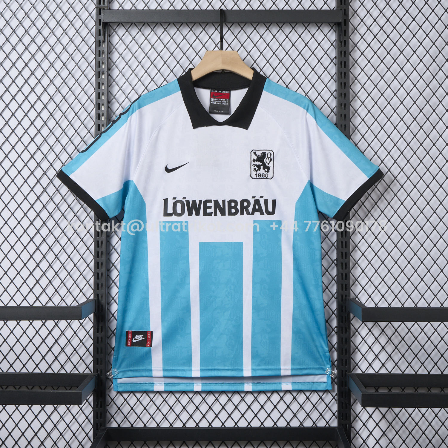 UltraTrikot-Retro TSV 1860 München Munich 1996 Home Jersey