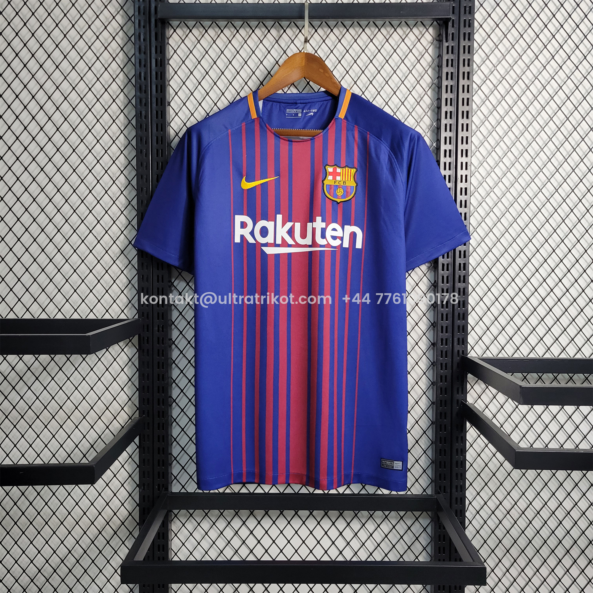 UltraTrikot-Retro Barcelona 17-18 Home Stadium Jersey