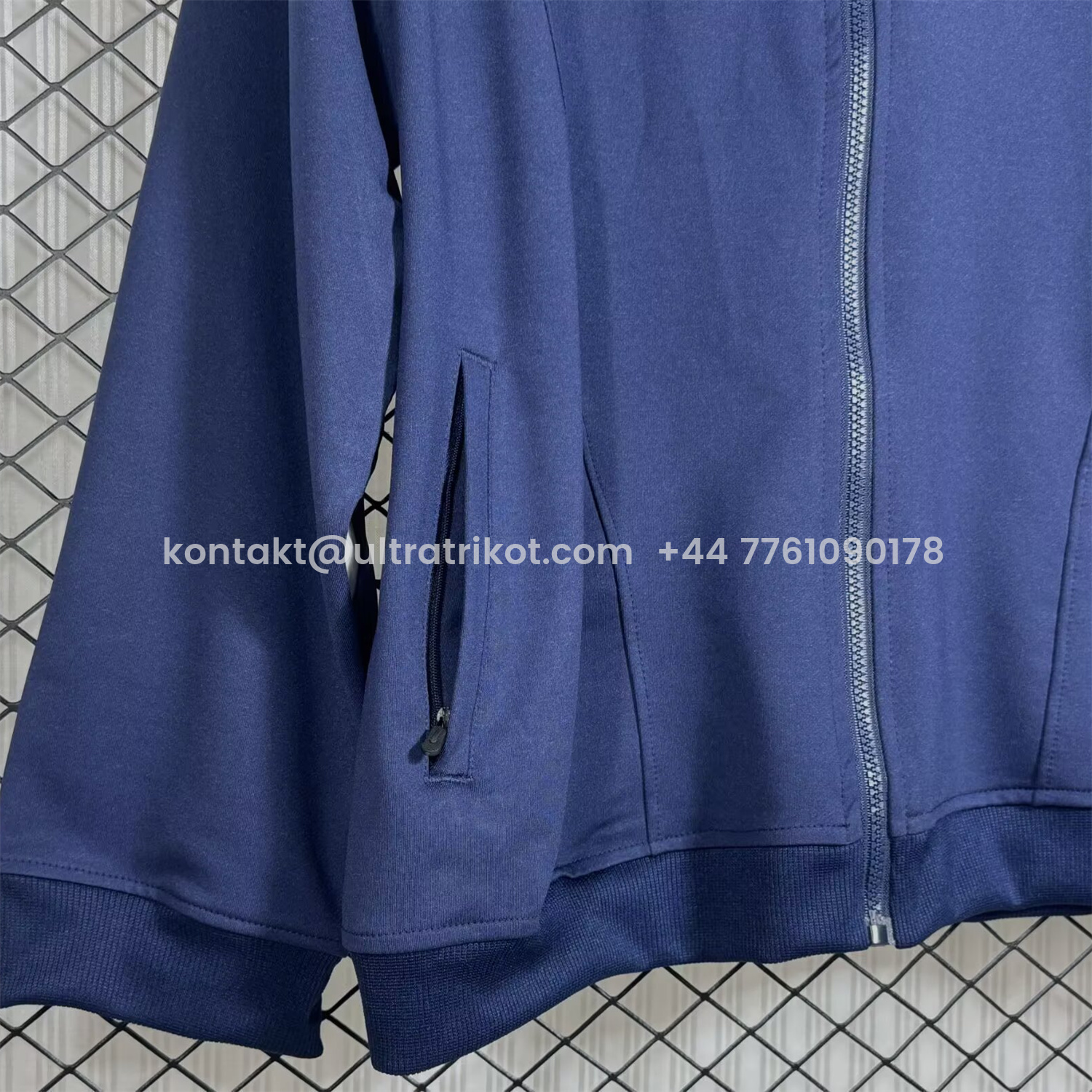 UltraTrikot-Real Madrid 25-26 Windbreaker Jacket - Blue And Yellow