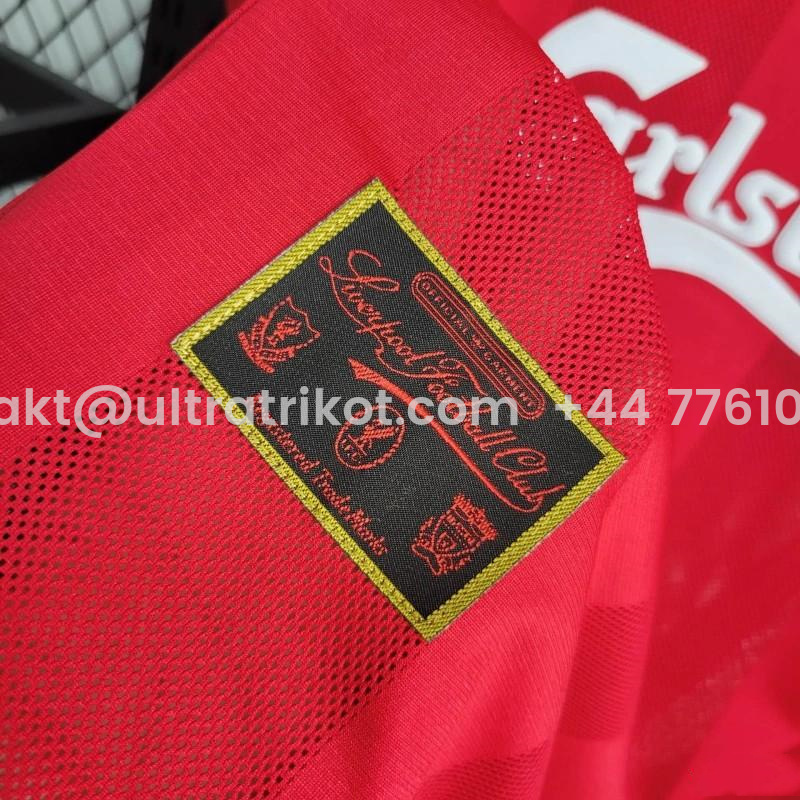 UltraTrikot-Retro Liver.pool 1995-96 Home Stadium Jersey