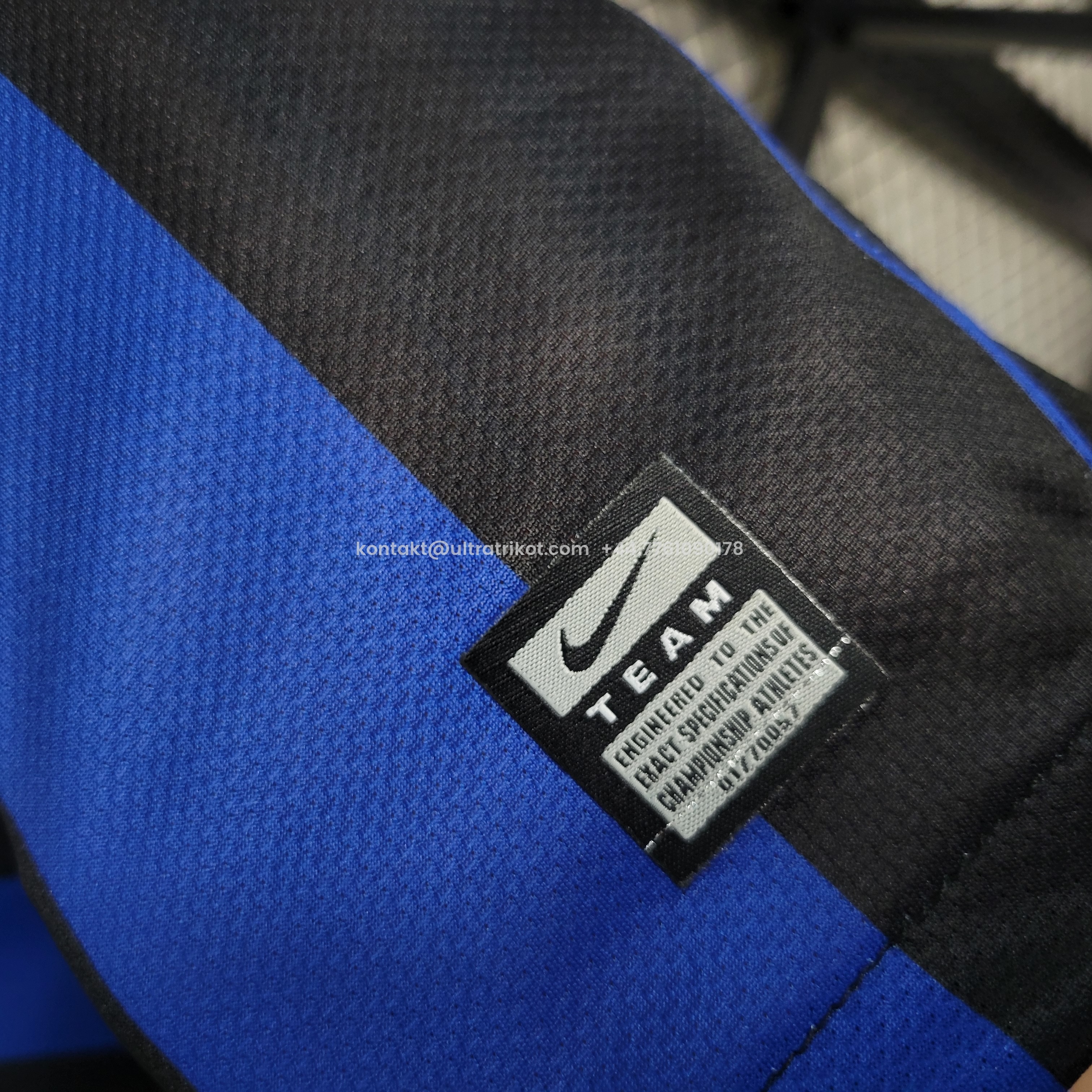 UltraTrikot-Retro Inter Milan 09-10 Home Stadium Jersey - Champions League Final