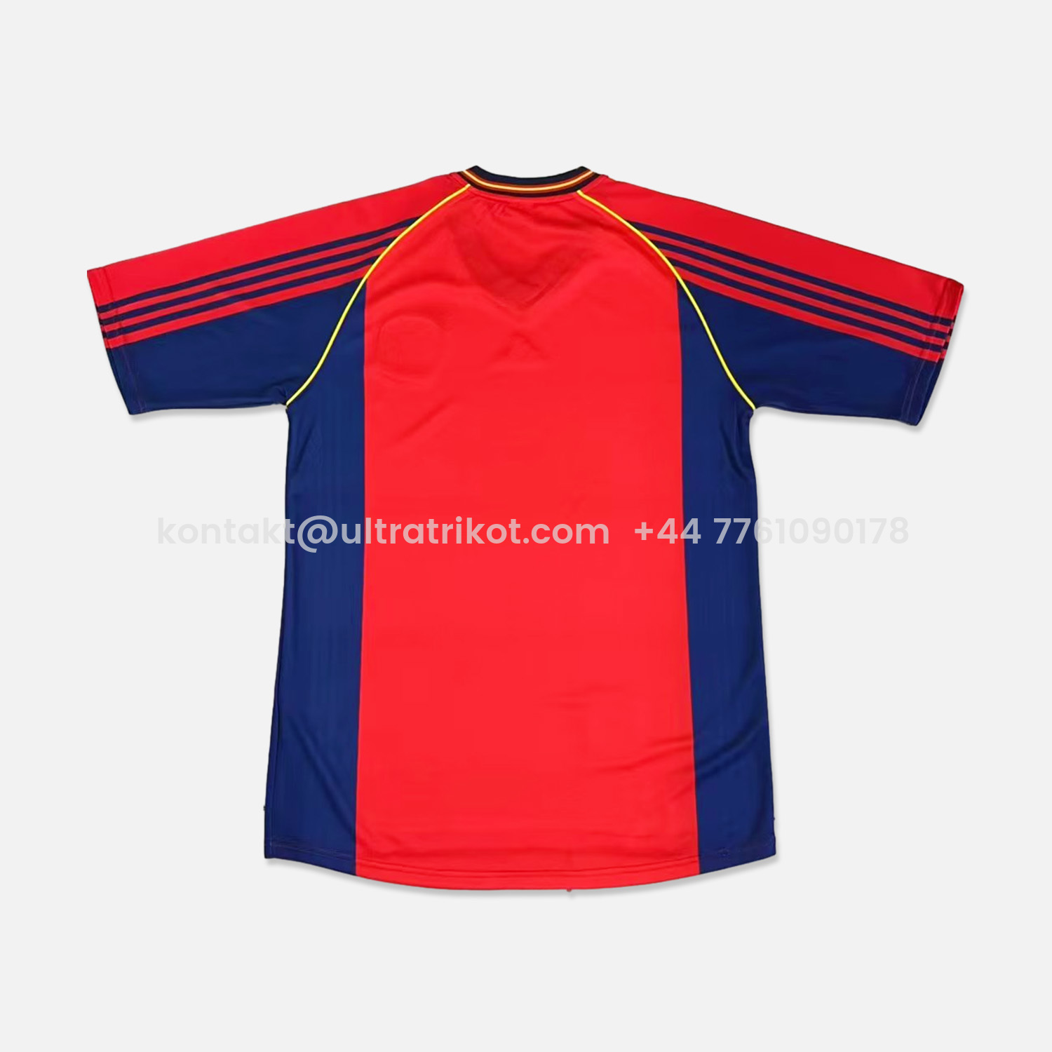 UltraTrikot-Retro Spain 1998-99 Home Stadium Jersey