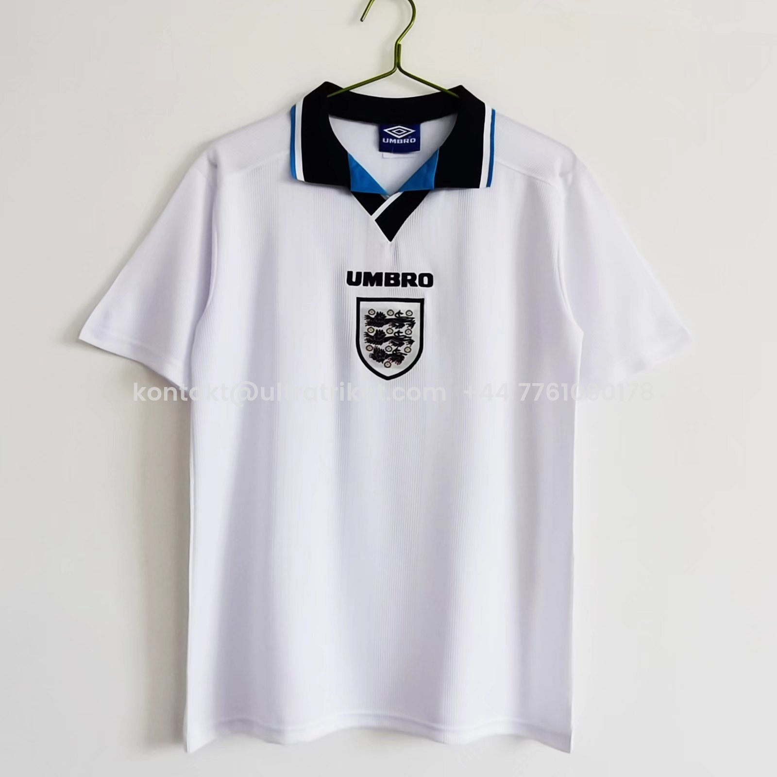 UltraTrikot-Retro England 1996 Home Stadium Jersey