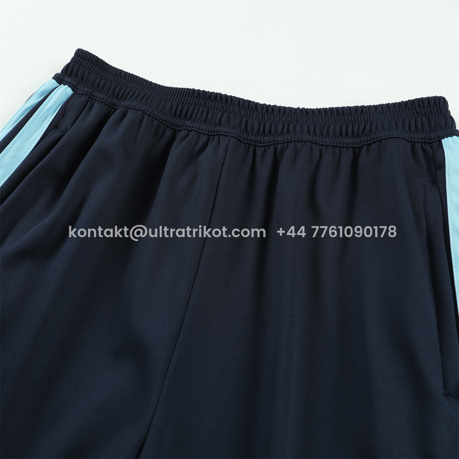 UltraTrikot-Argentina 2026 Kids Long Sleeve Training Set - Blue Black Top & Pants