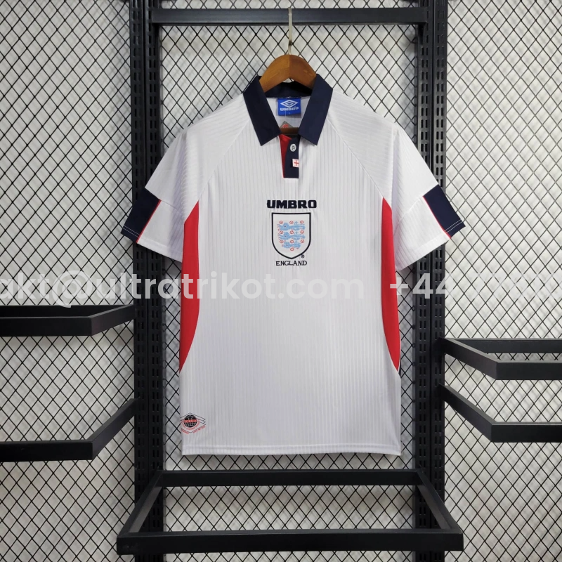 UltraTrikot-Retro England 1998 Home Stadium Jersey