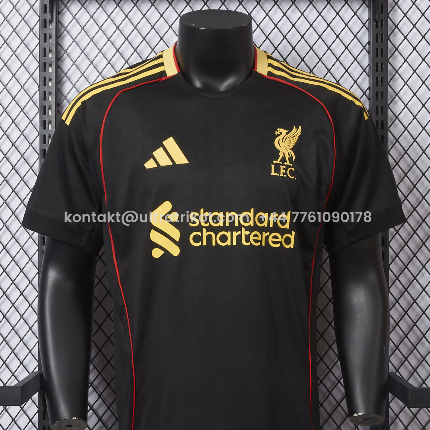 UltraTrikot-Liver.pool 25-26 Black Special Jersey - Player Version