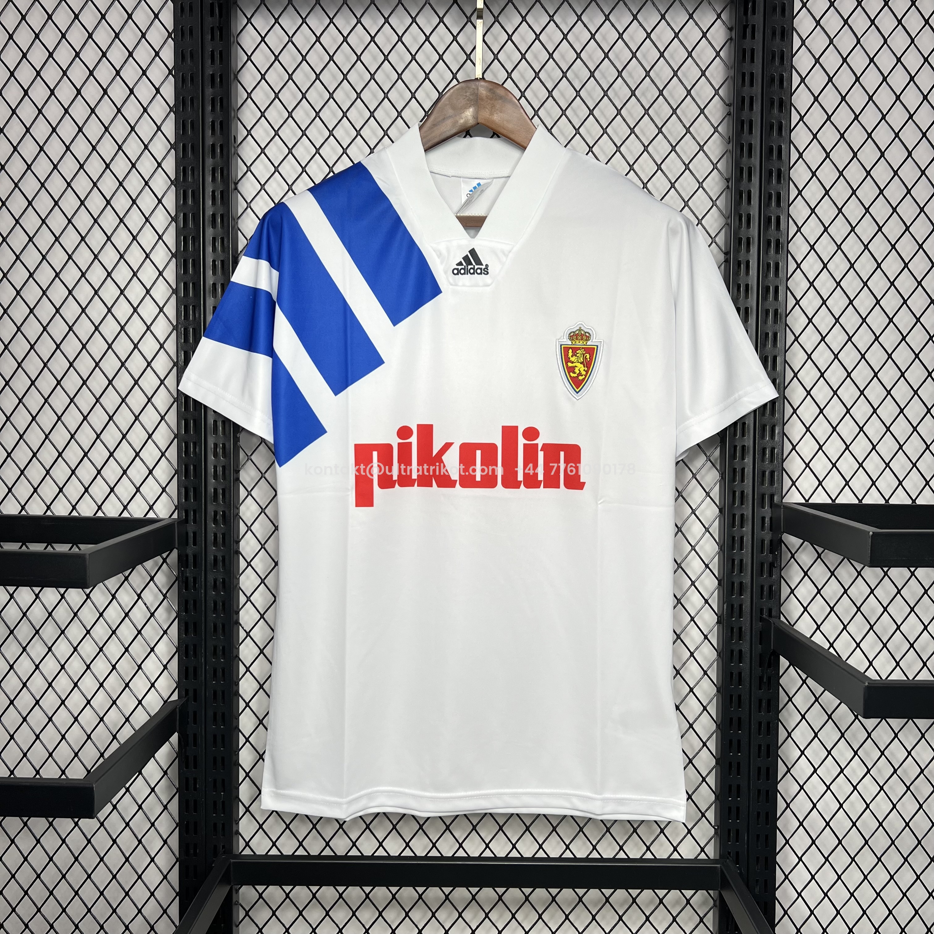 UltraTrikot-Retro Real Zaragoza 1992-93 Home Stadium Jersey
