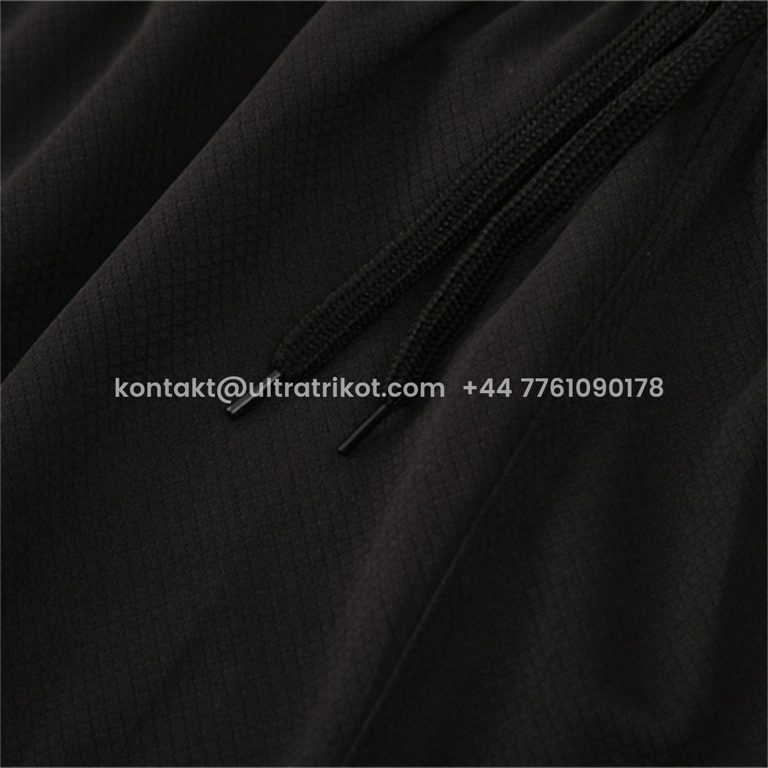 UltraTrikot-Manchester City 25-26 Kids Short-Sleeve Training Set - Black Top & Black Shorts