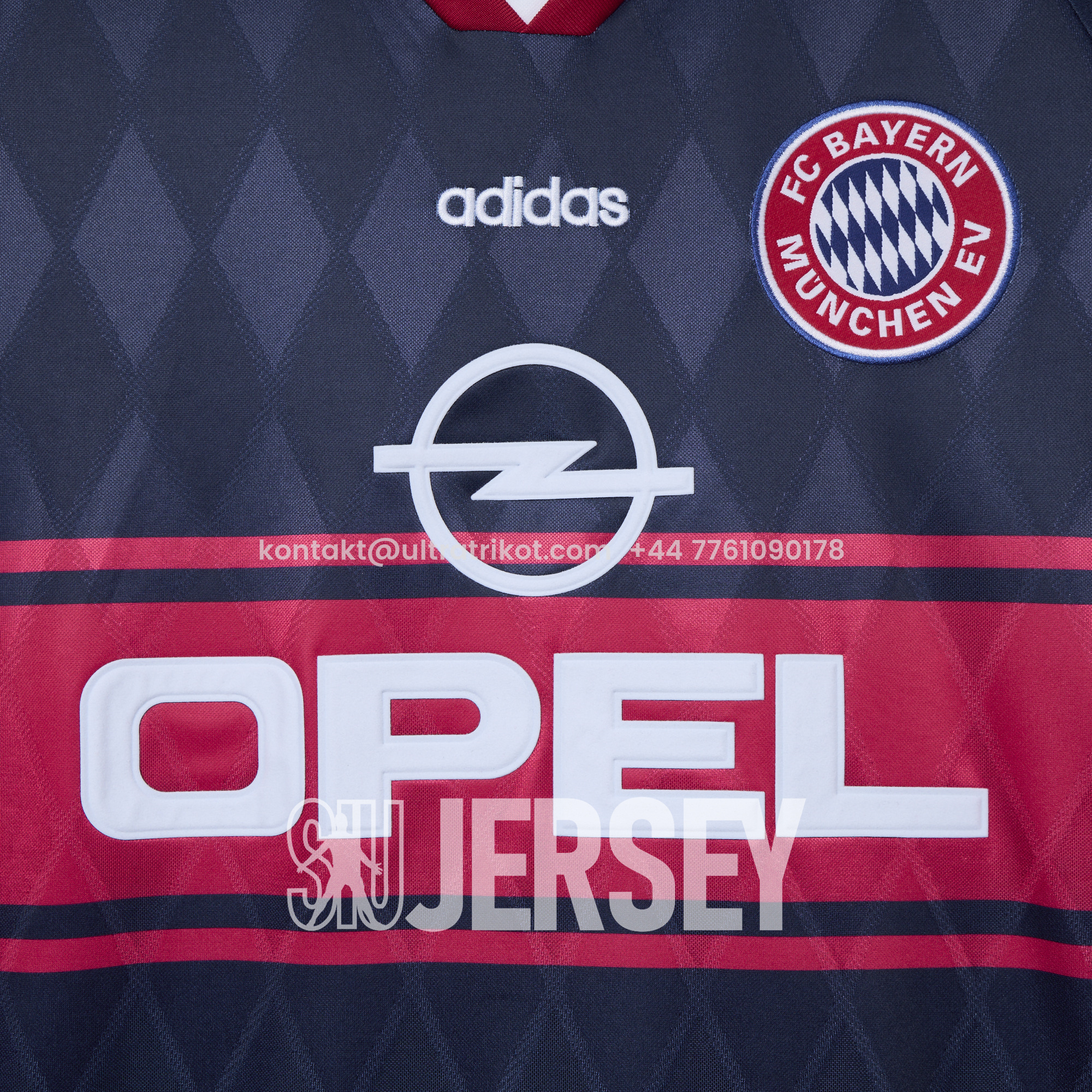 UltraTrikot-Retro Bayern Munich 1997-99 Home Long Jersey