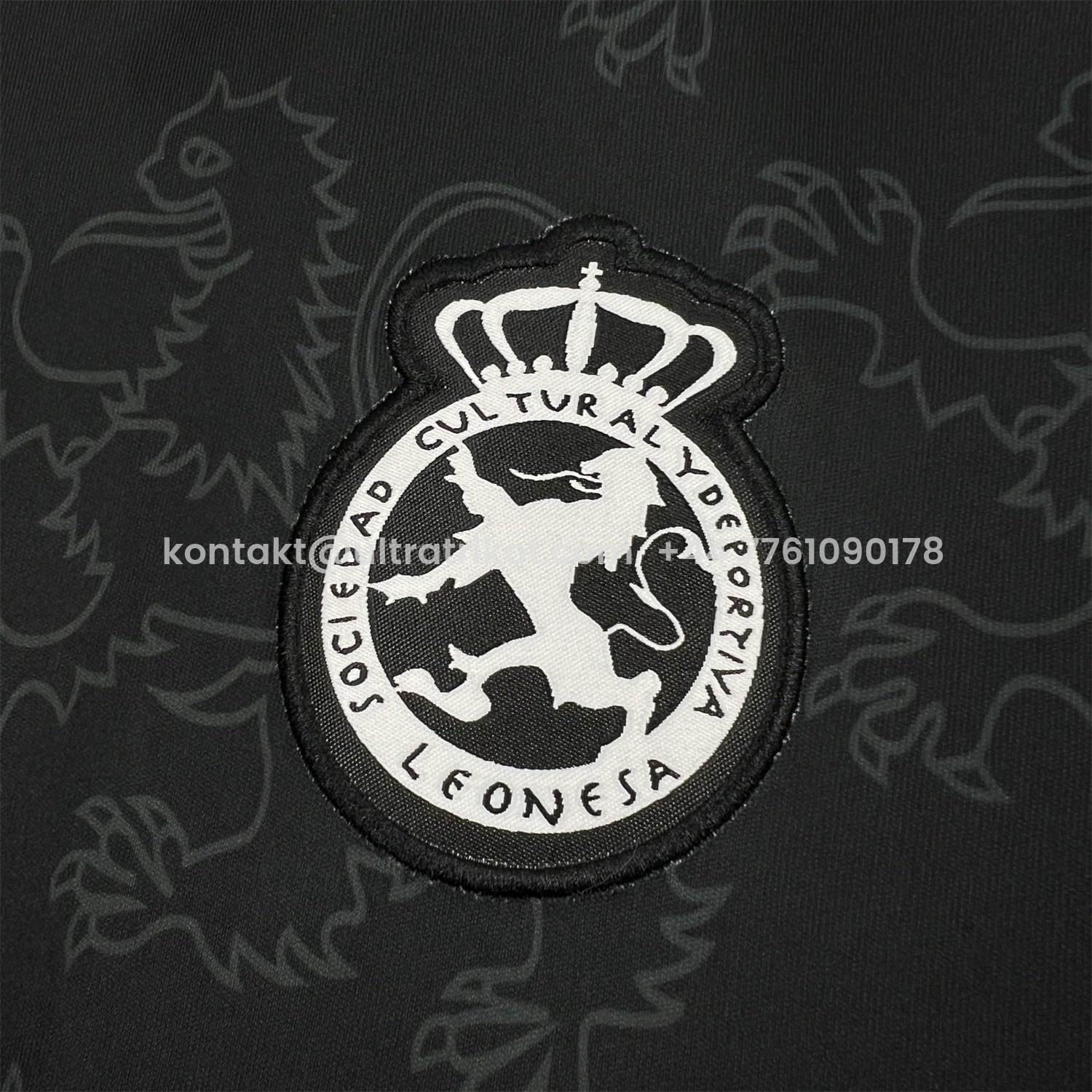UltraTrikot-Cultural Leonesa 25-26 Away Black Jersey - Fans Version