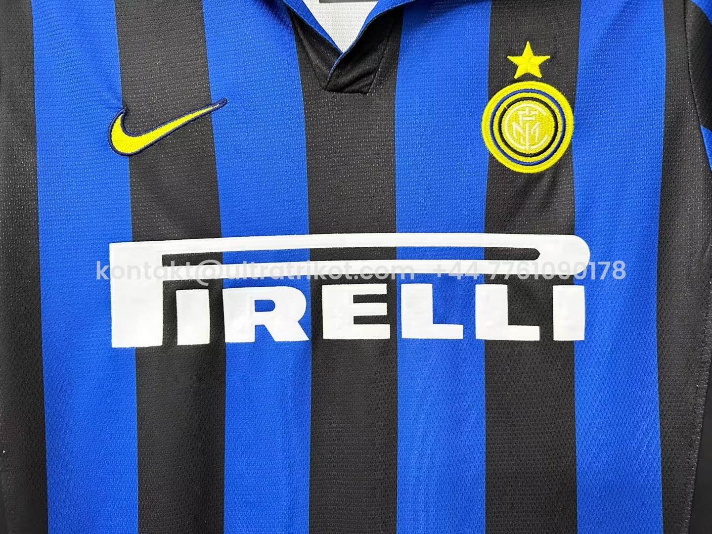 UltraTrikot-Retro Inter Milan 98-99 Home Stadium Jersey