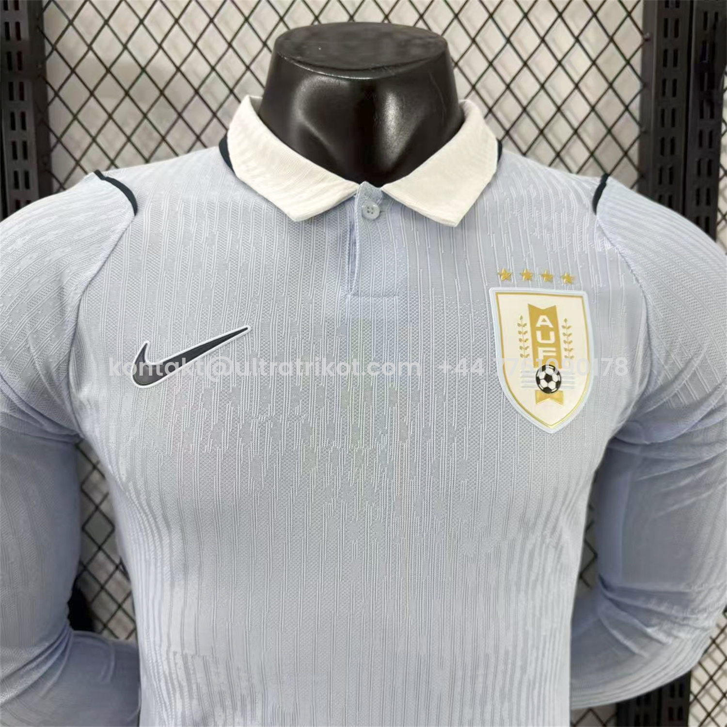 UltraTrikot-Uruguay 2026 Home Long Sleeves Jersey - Player Version