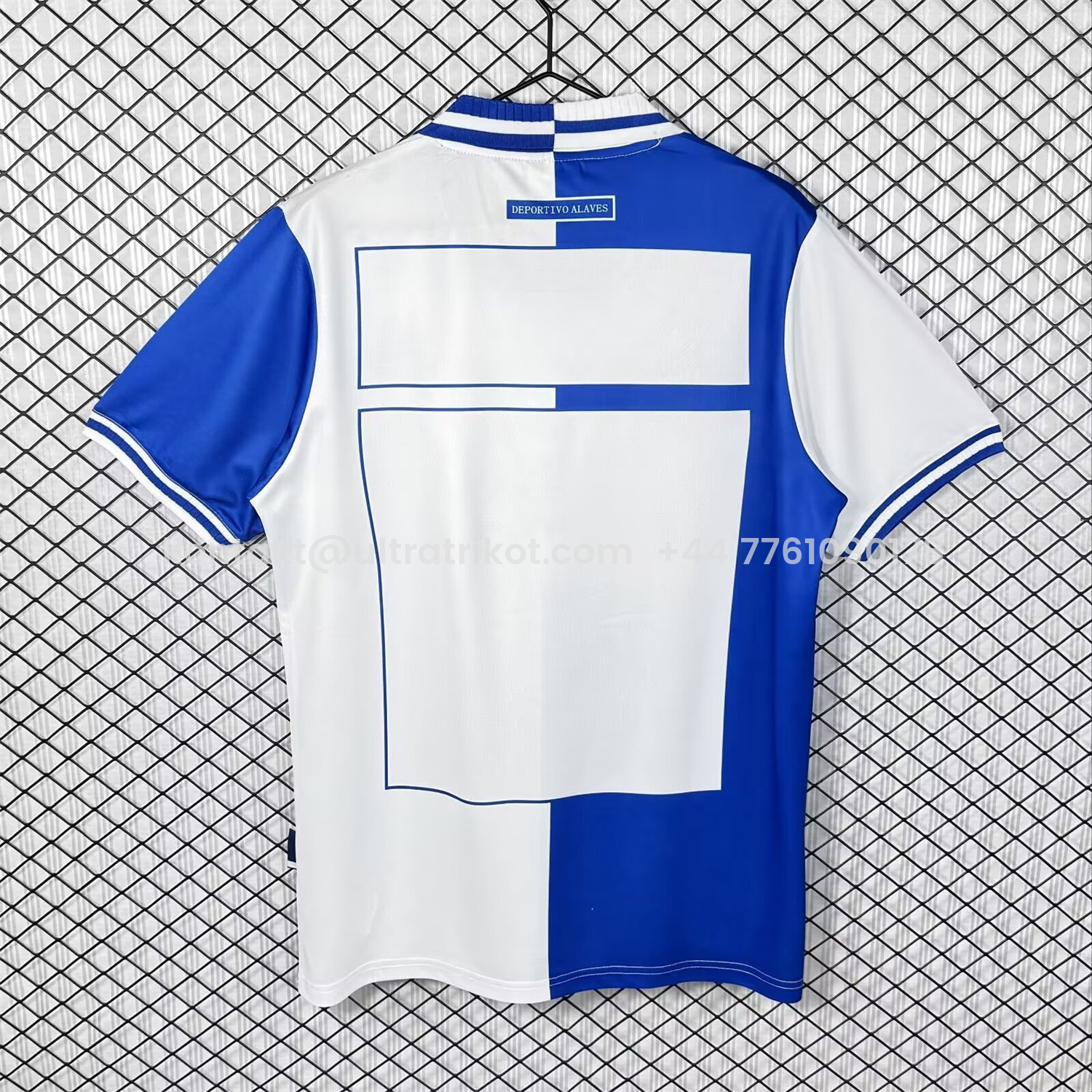 UltraTrikot-Retro Deportivo Alavés 2000-01 Home Jersey
