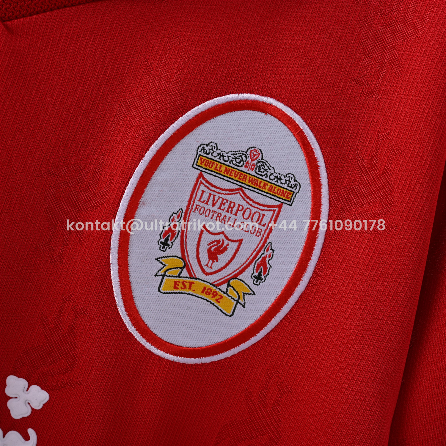 UltraTrikot-Retro Liver.pool 1996-97 Home Long Sleeves Jersey