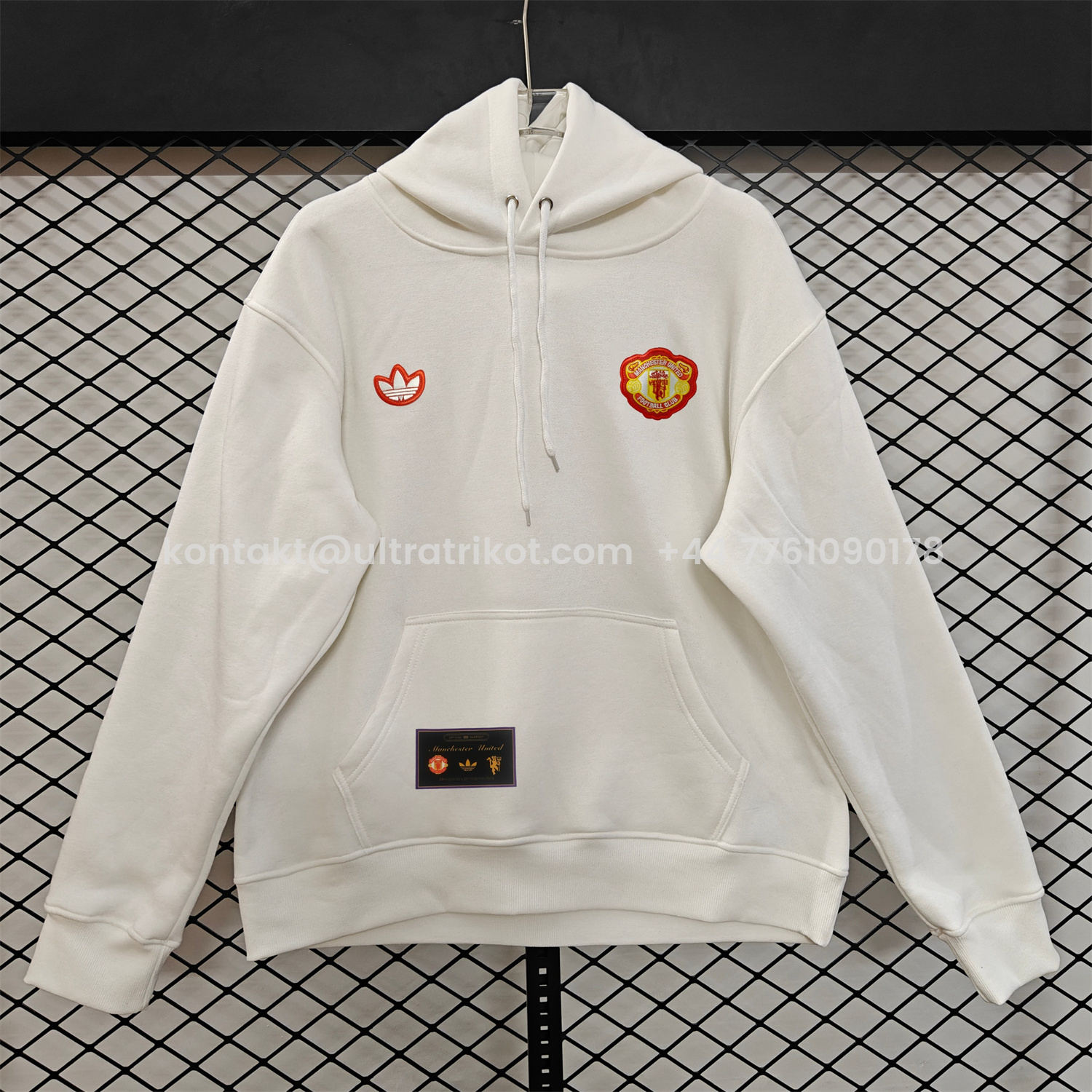 UltraTrikot-Manchester United 25-26 Originals Terrace Icon Unisex Pullover Hoodie