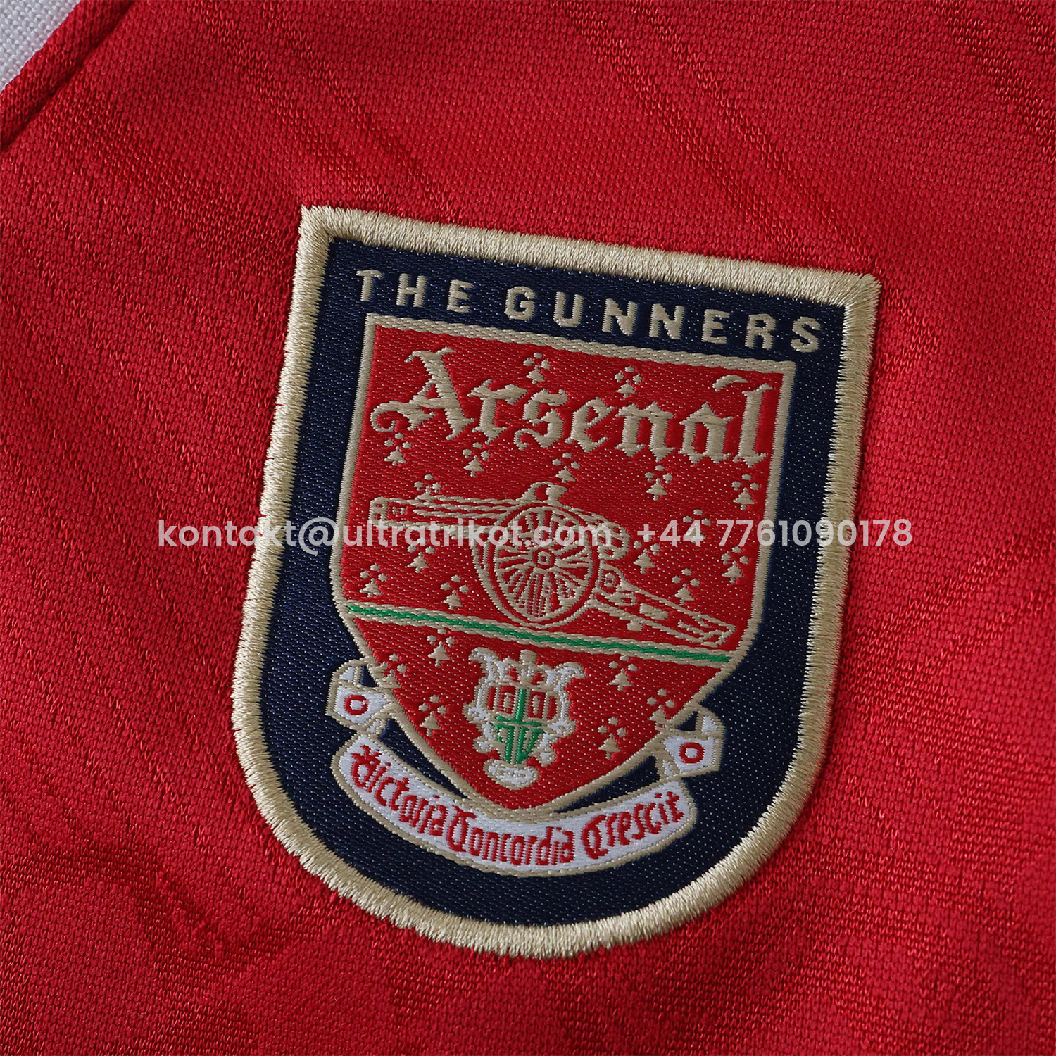 UltraTrikot-Retro Arsenal 1996-97 Home Kids Kit