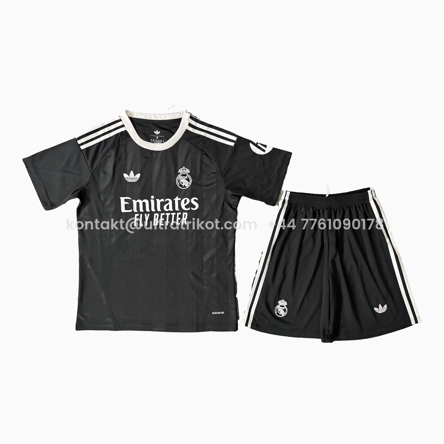 UltraTrikot-Liver.pool 25-26 Goalkeeper Black Men's Adult Jersey Set - Fans Version