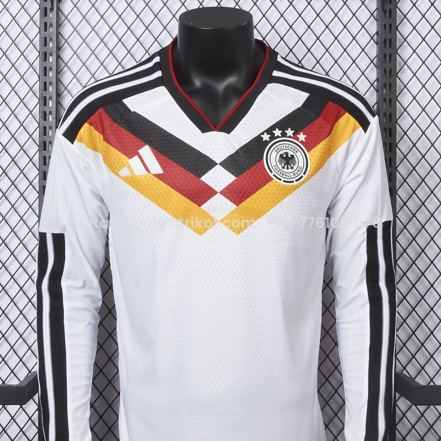 UltraTrikot-Germany 2026 Home Long Sleeves Jersey - Player Version