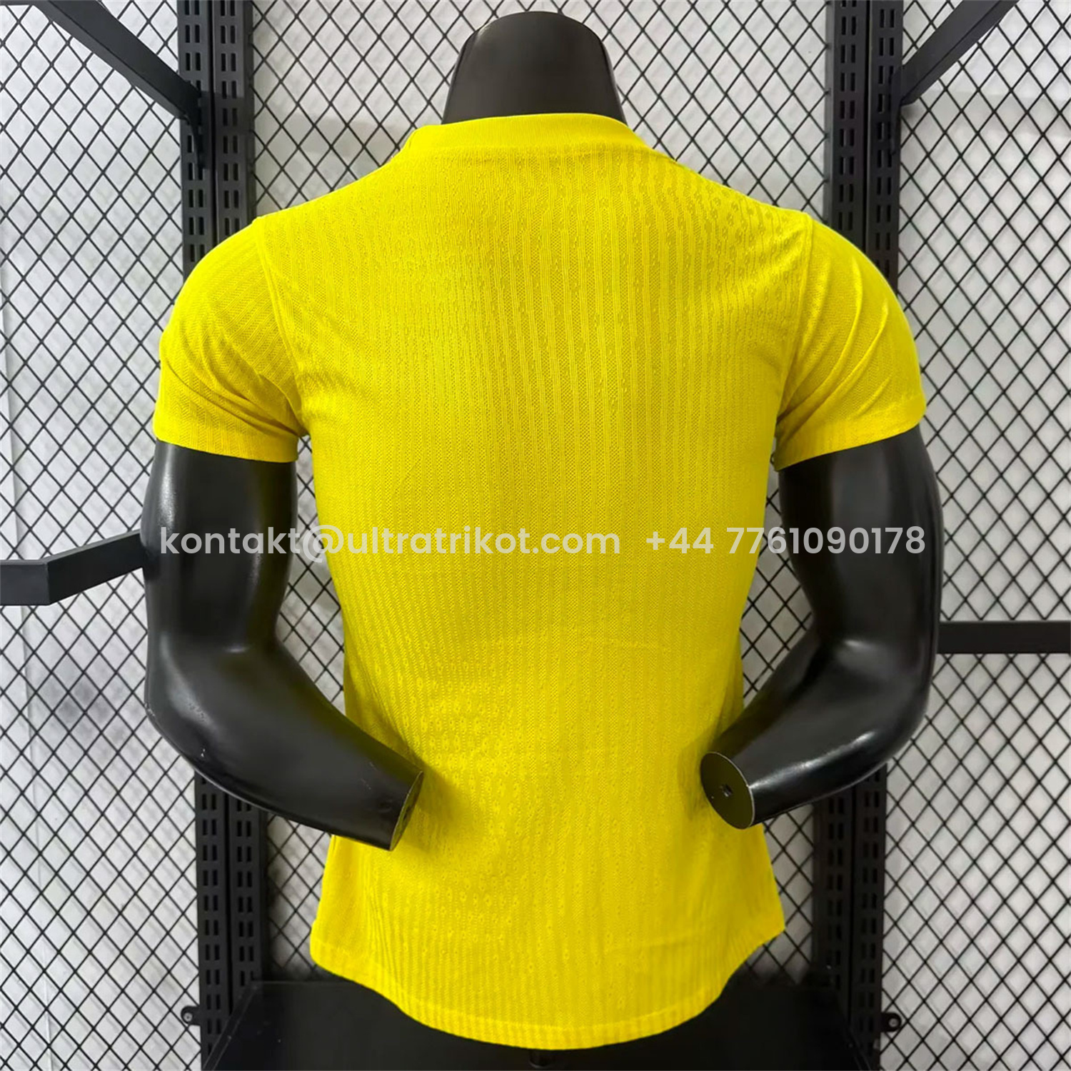 UltraTrikot-Al Ittihad Jeddah United 25-26 Pre-Match Yellow Jersey - Player Version
