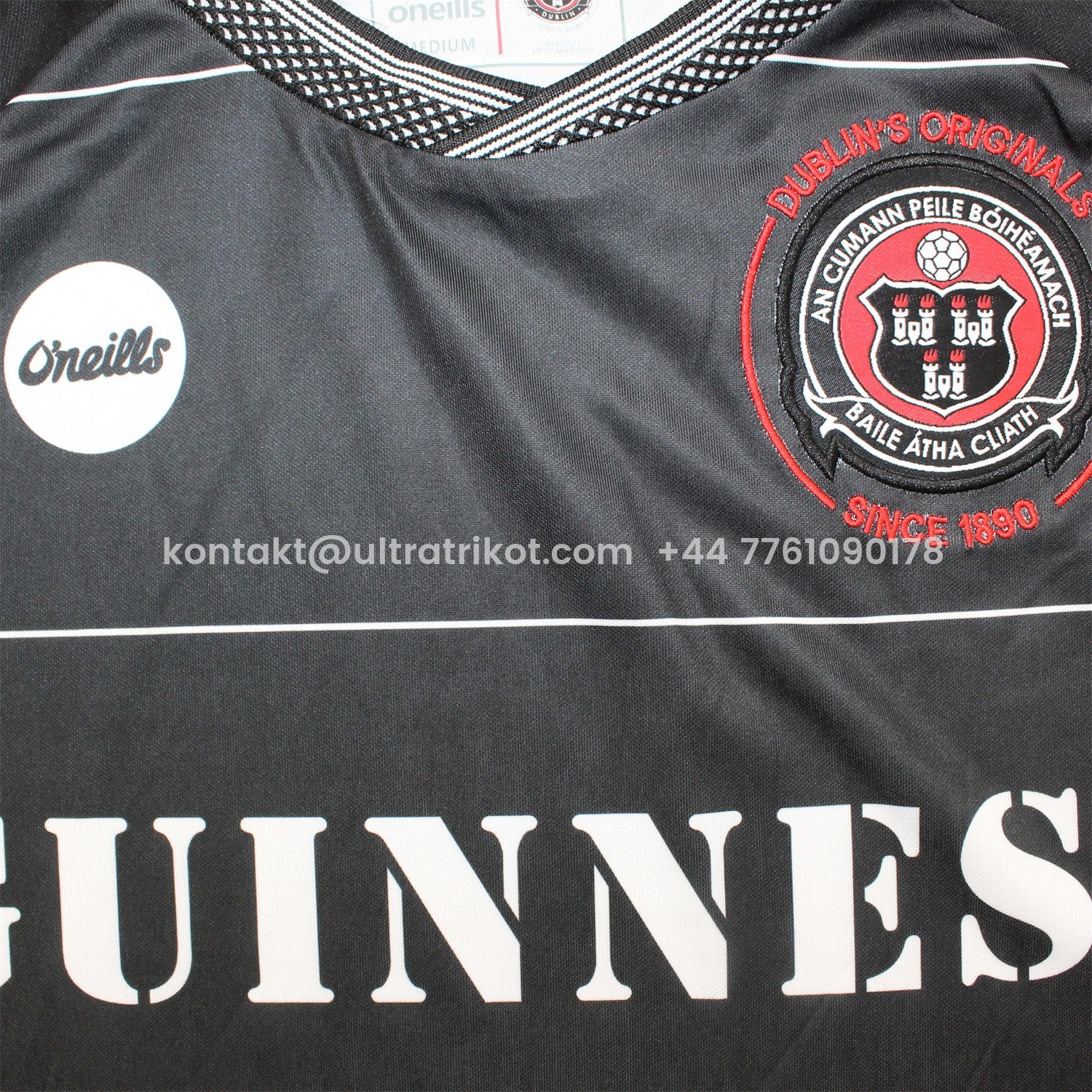 UltraTrikot-Bohemian 25-26 Black Goalkeeper Jersey - Fans Version